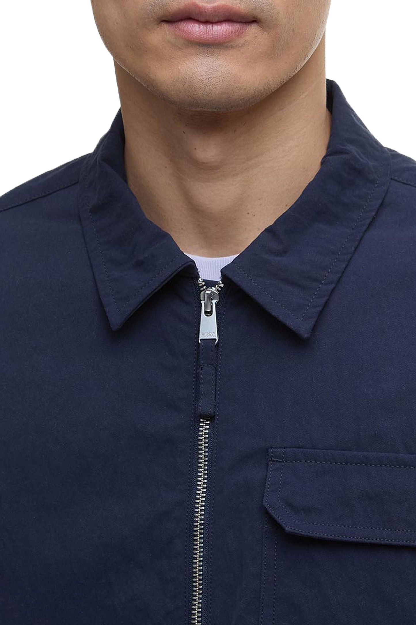 Barbour International Maze Overshirt Navy