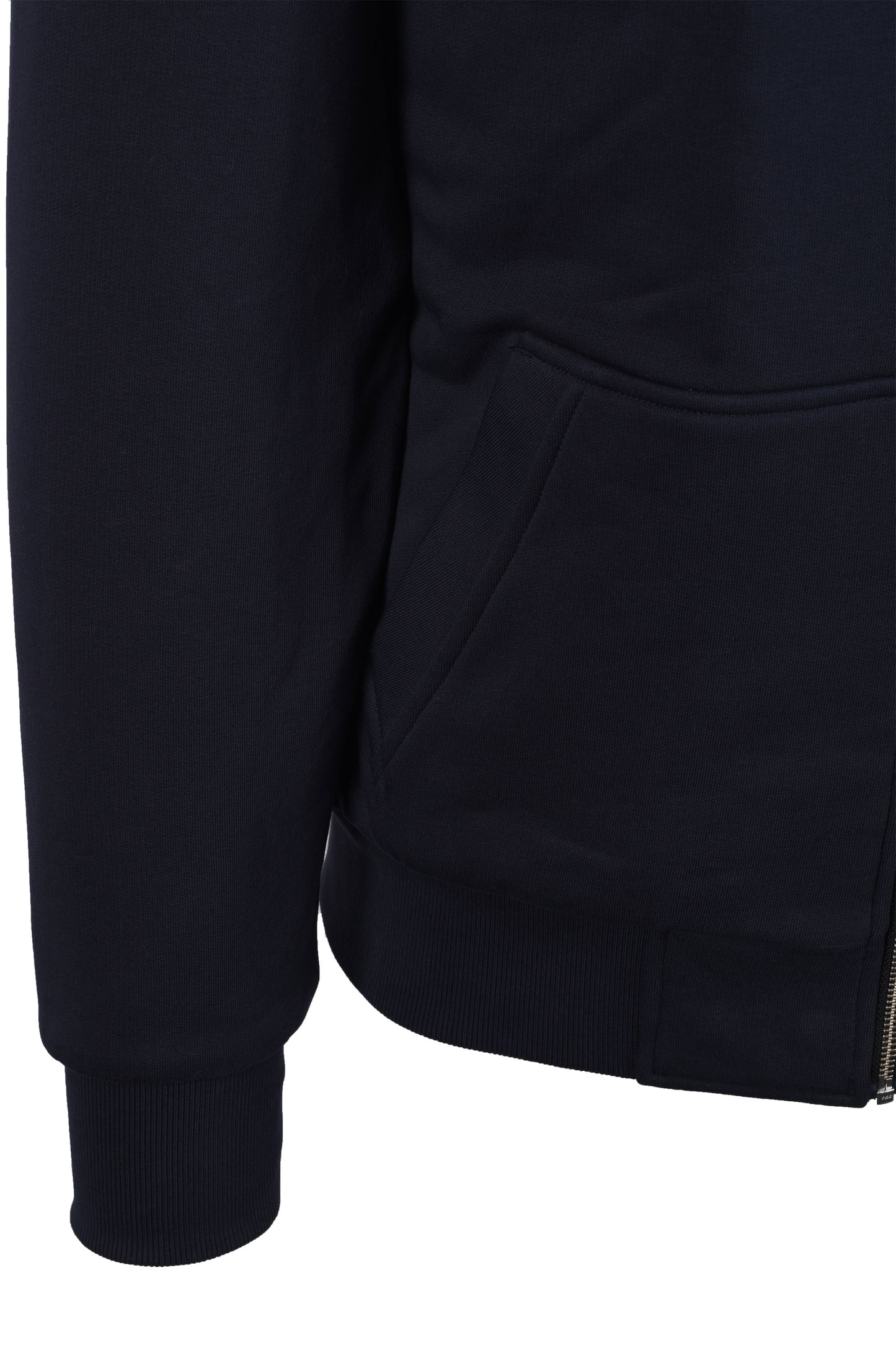 Moose Knuckles Classic Bunny Hooded Full Zip Navy