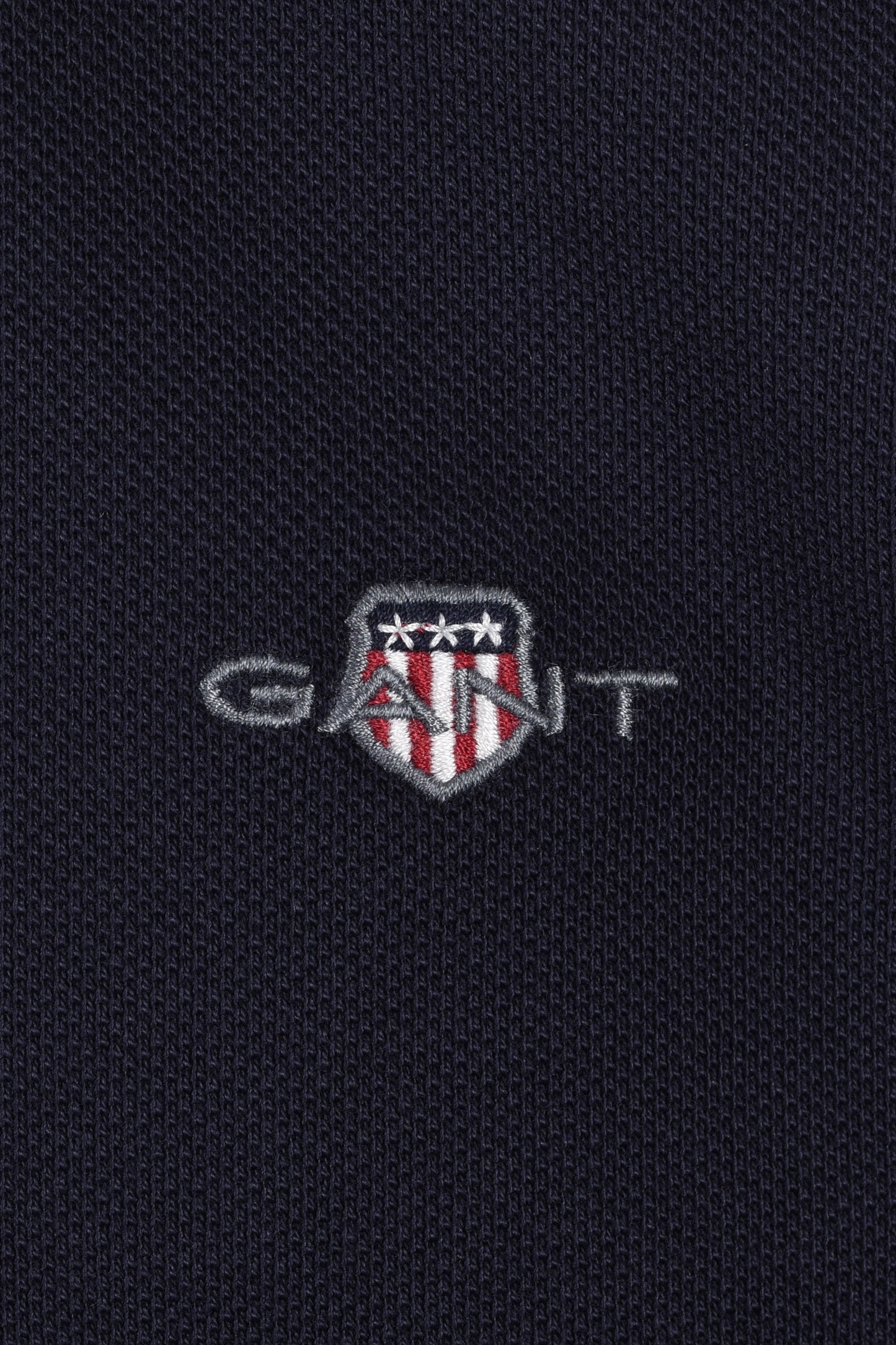 Gant Contrast Tipping Polo Evening Blue