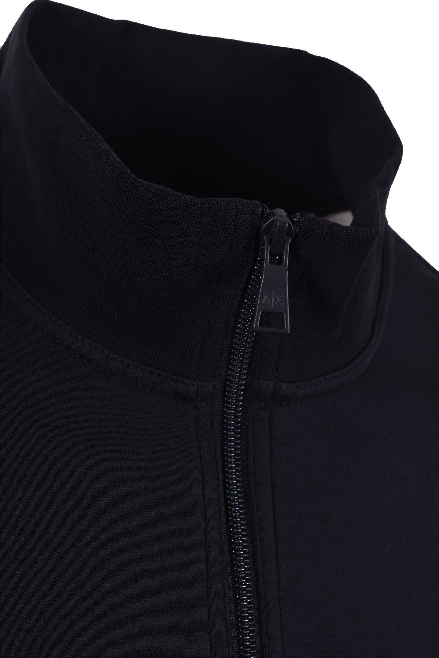 Felpa con mezza zip Armani Exchange Blu navy intenso