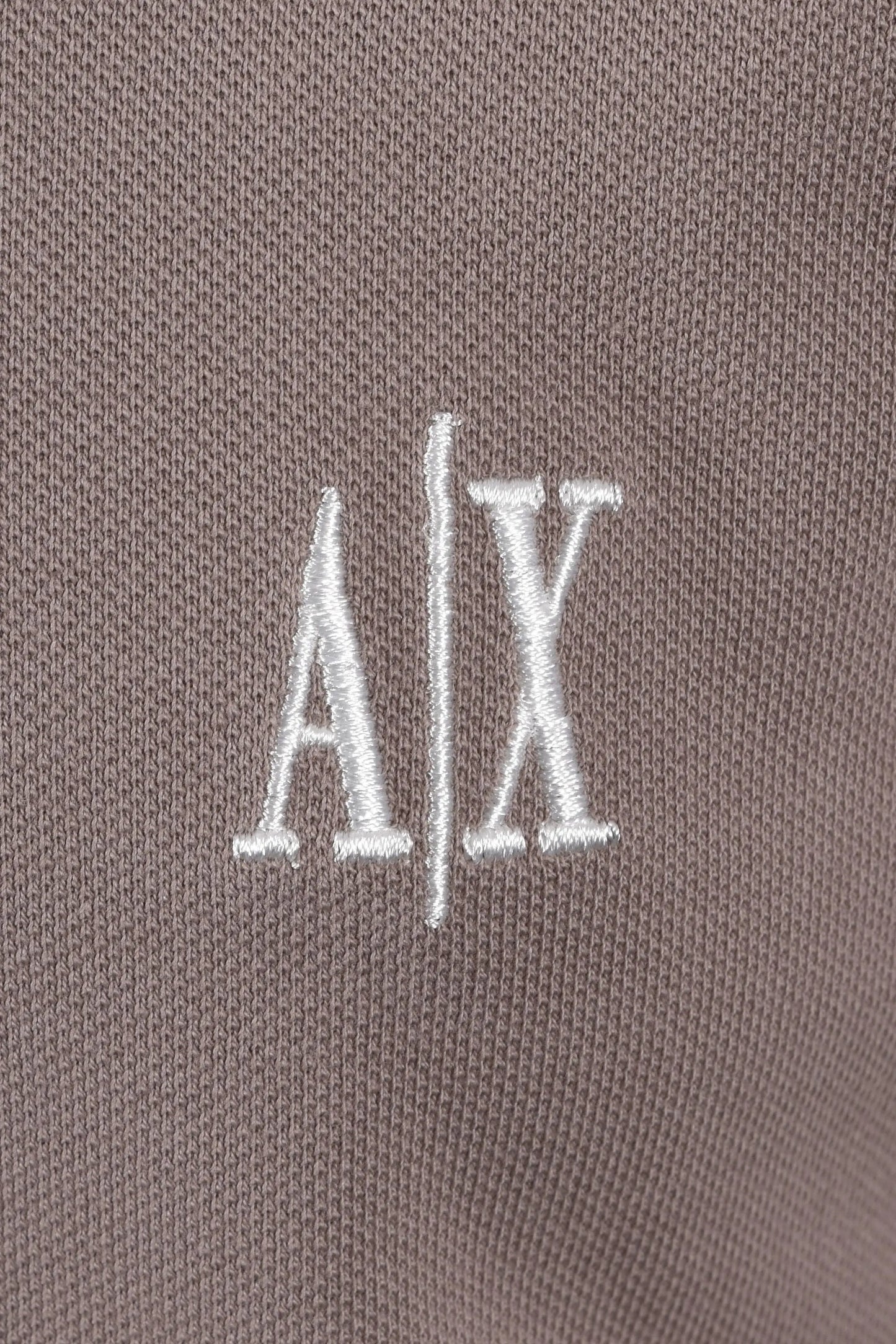 Armani Exchange Regular Polo Shirt Driftwood Armani Exchange