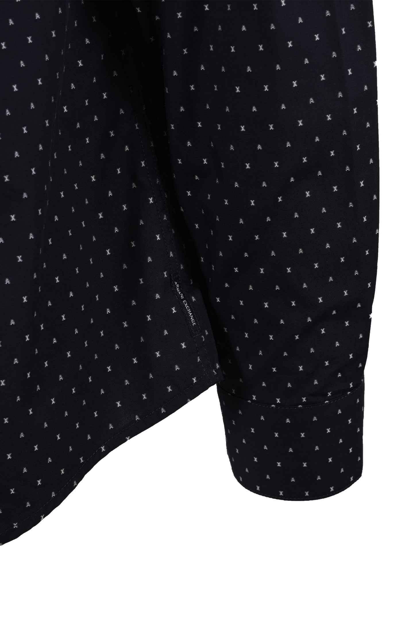 Armani Exchange Long Sleeved Shirt Navy
