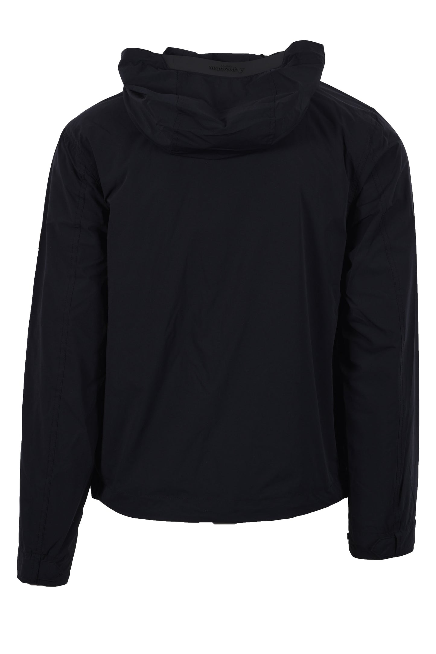Giacca a vento elasticizzata con cappuccio Aquascutum Active nera