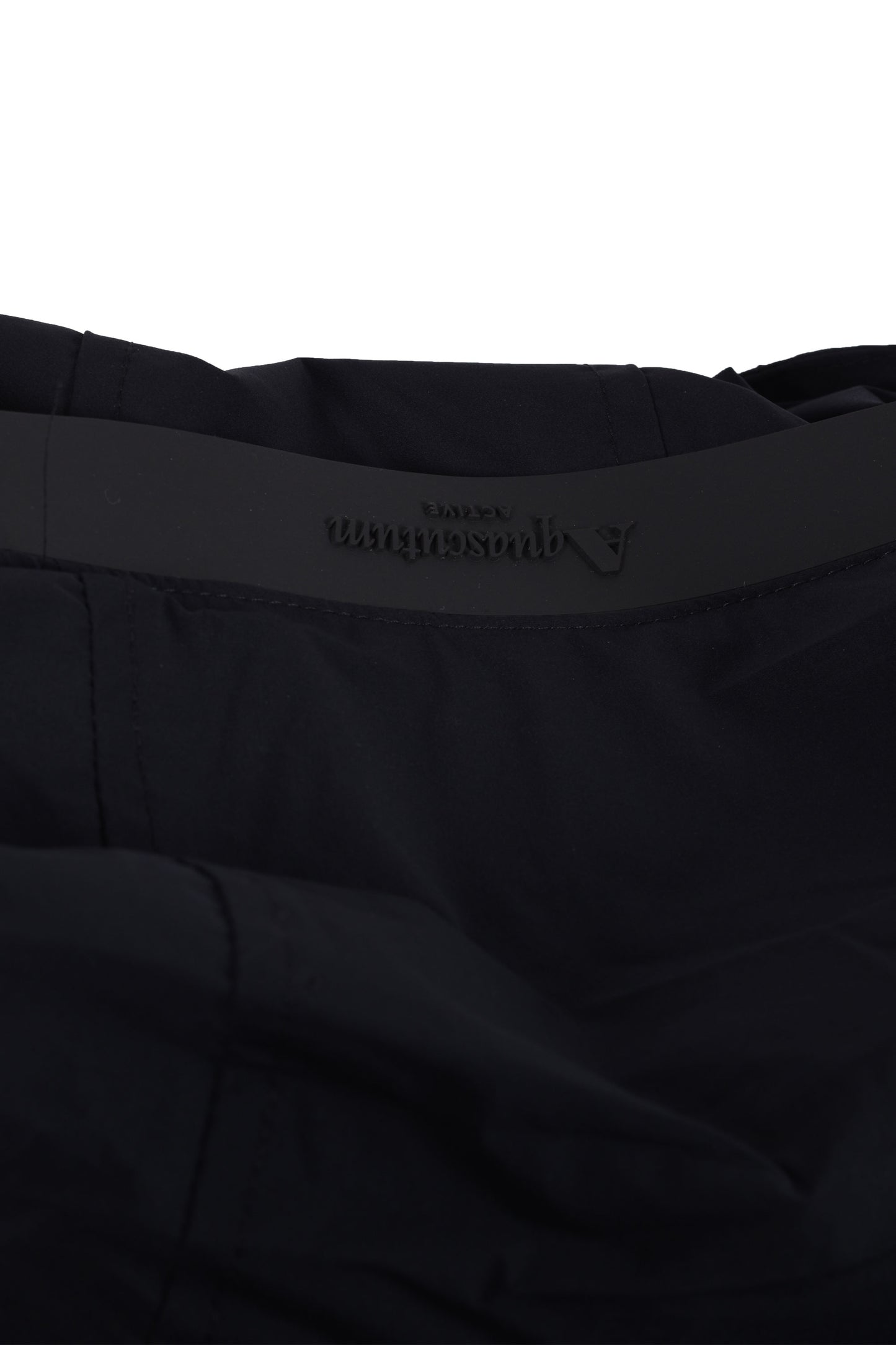 Giacca a vento elasticizzata con cappuccio Aquascutum Active nera