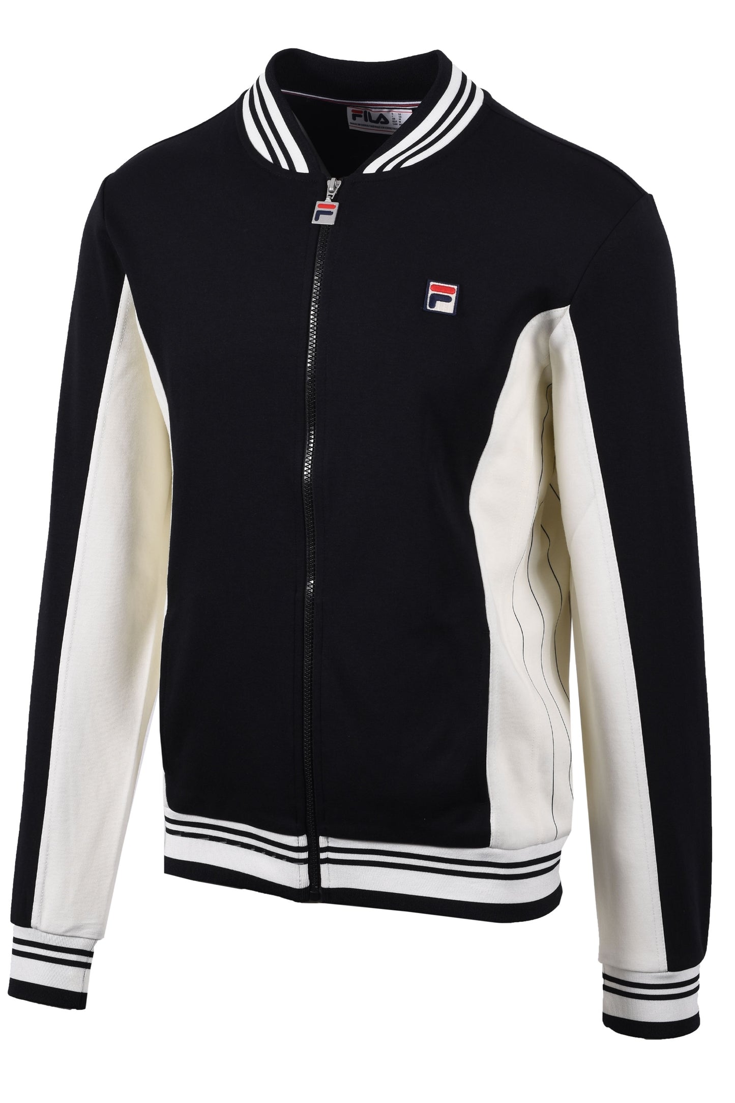 Fila Vintage Settanta Track Jacket Black/Gardenia