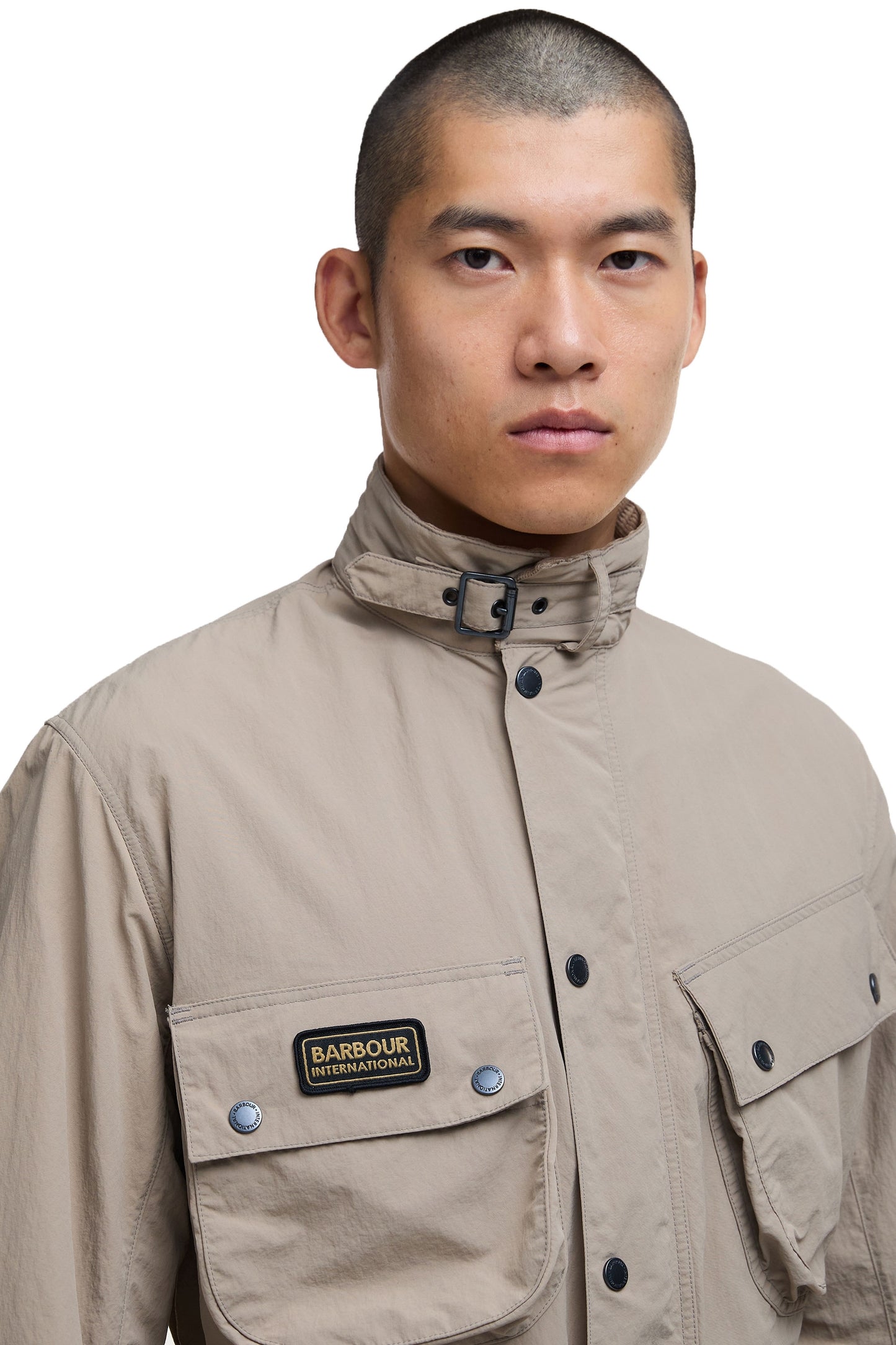 Barbour International A7 Showerproof Jacket Timberwolf