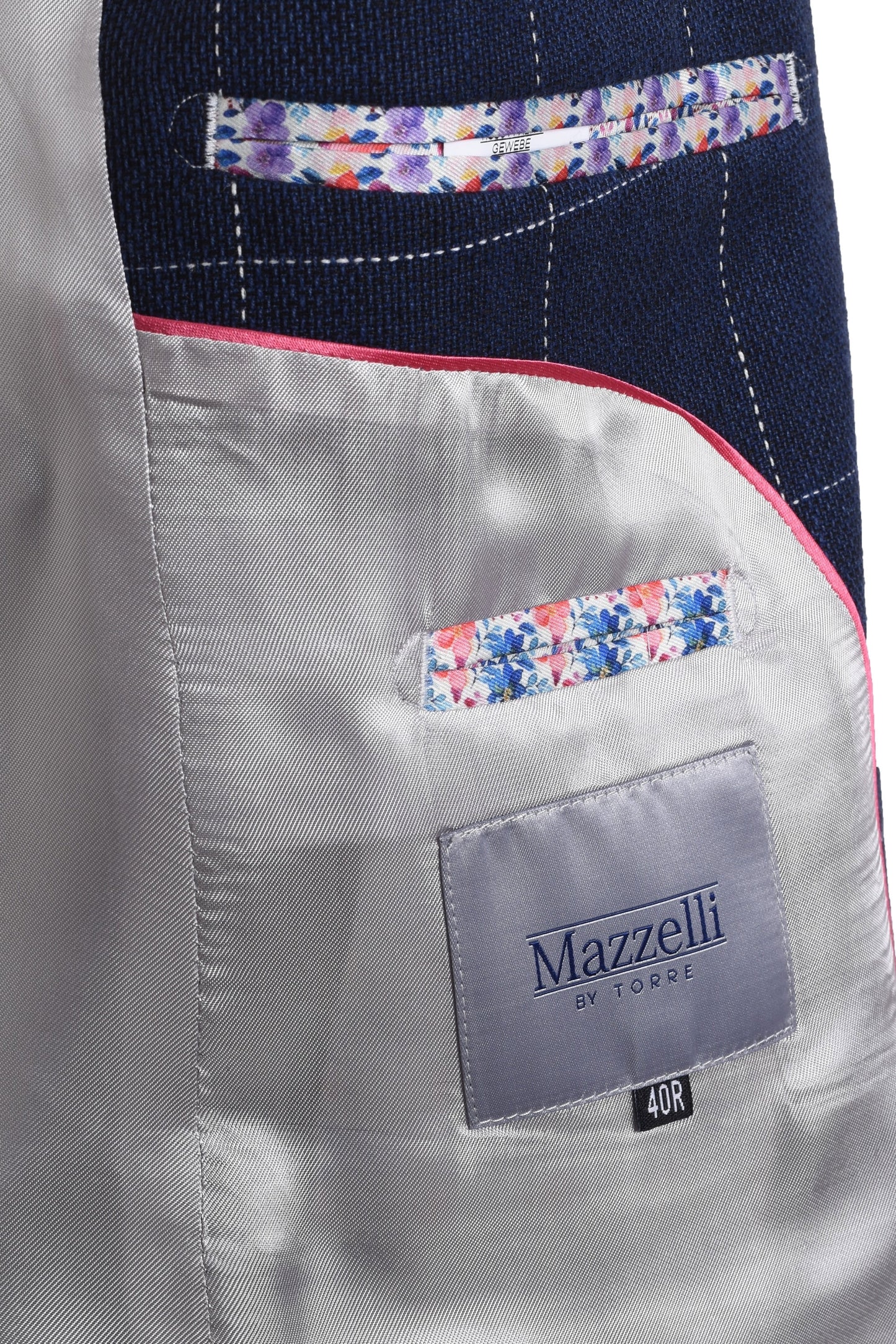 Mazzelli Jacket Blue Check