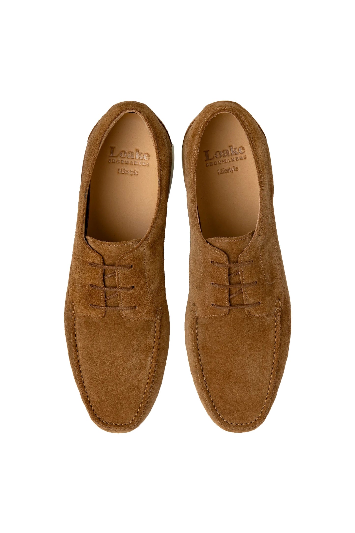 Loake Sardinia Casual Shoe Chestnut Suede