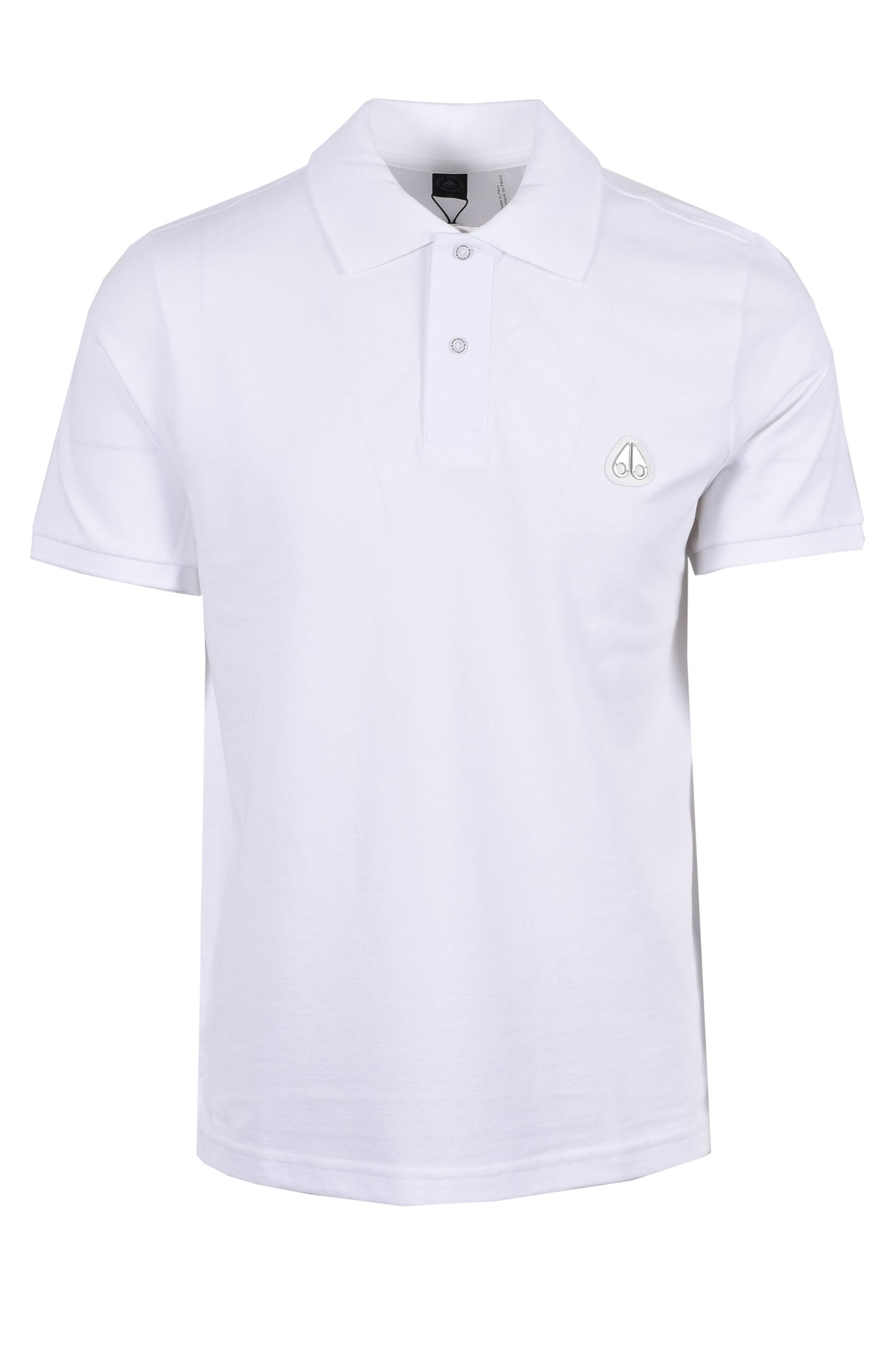 Moose Knuckles Everett Polo Shirt White