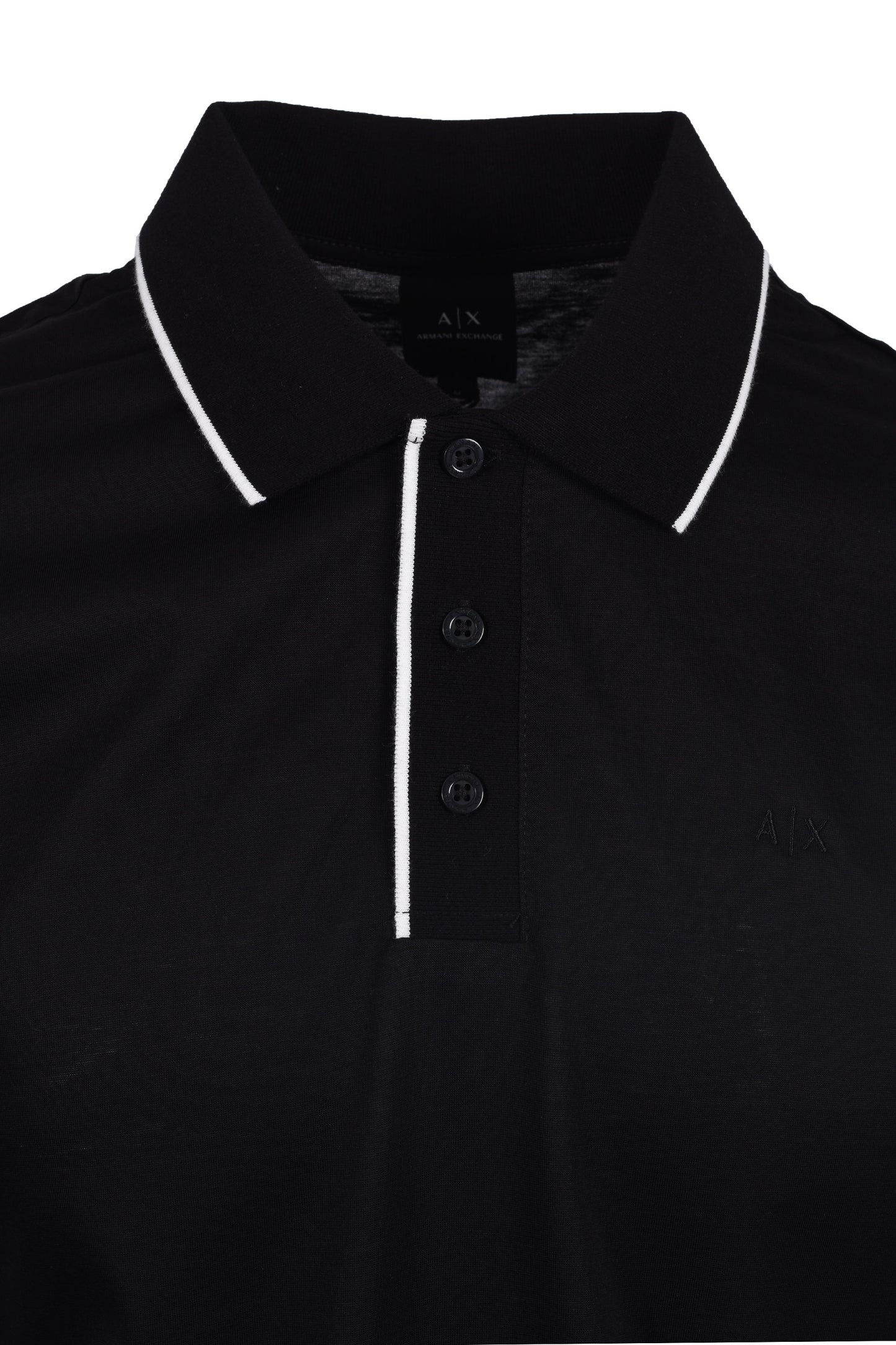 Armani Exchange Polo Shirt Black