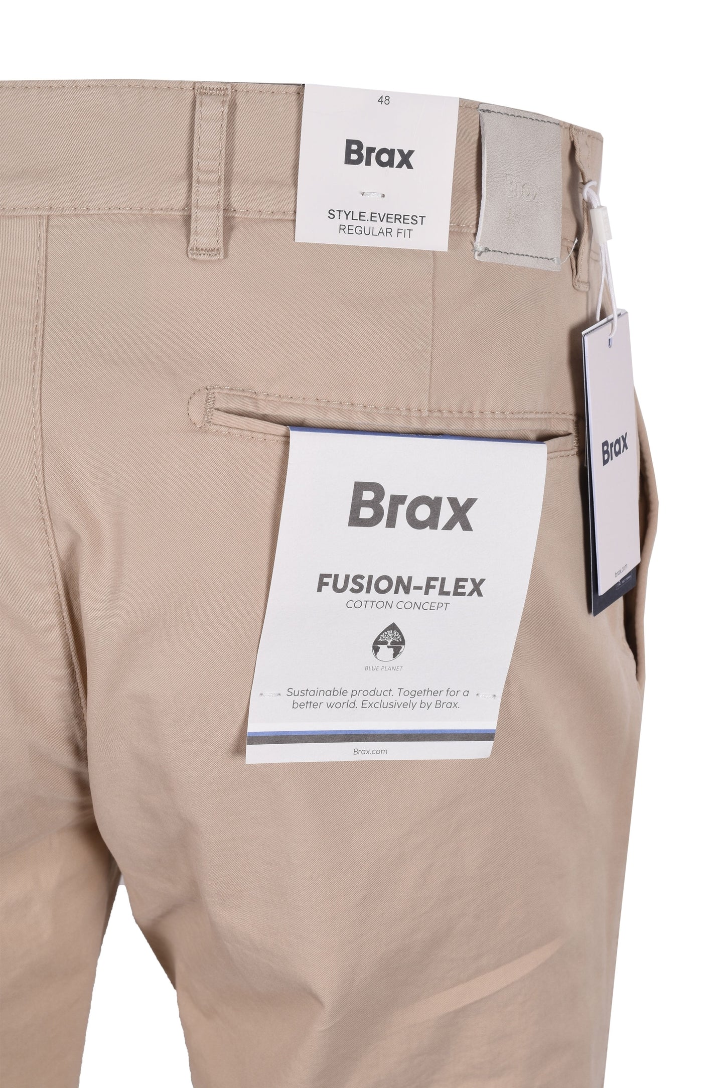 Brax Everest Cotton Chino Stone