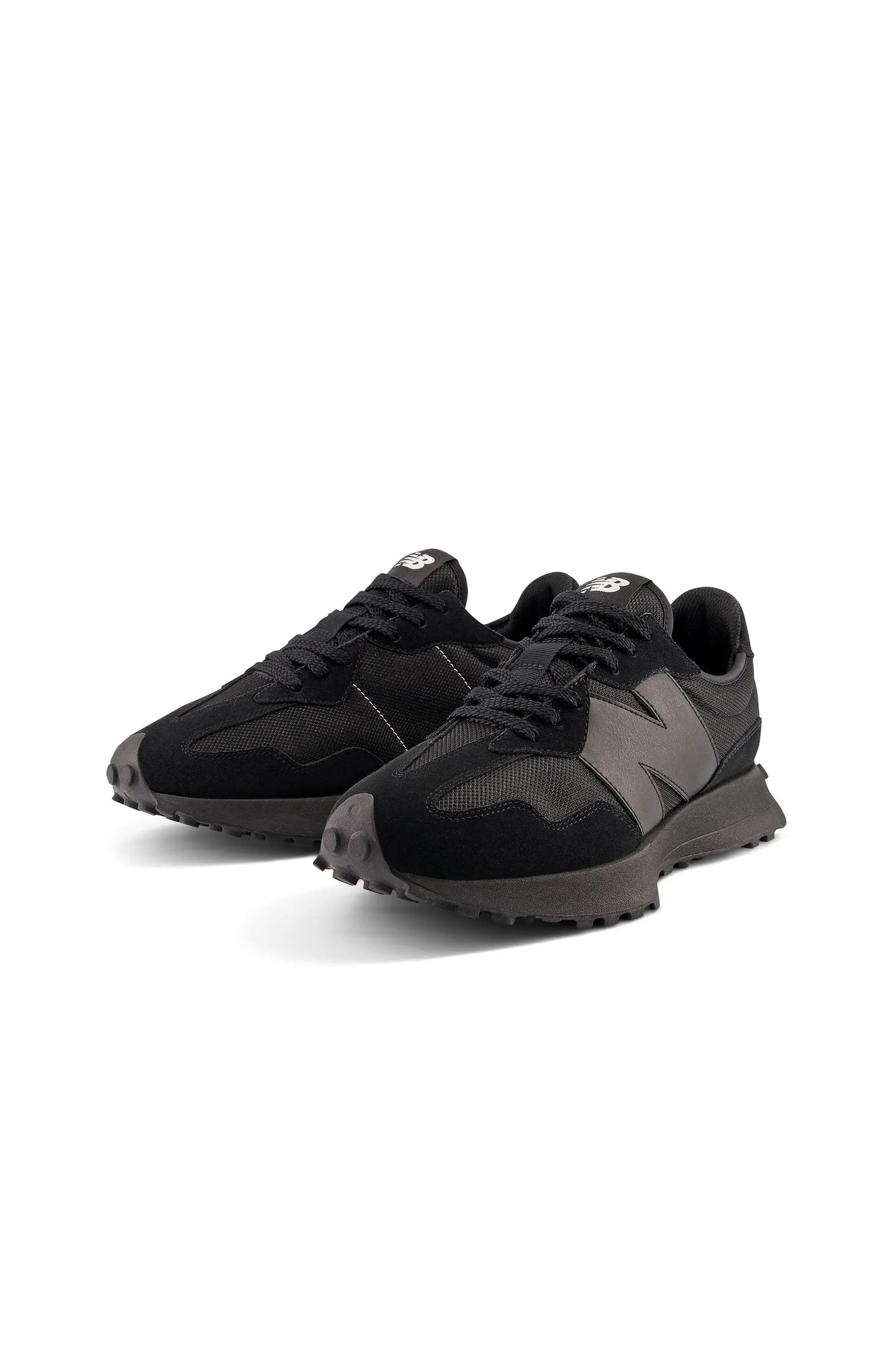 Pair of New Balance all black running shoes