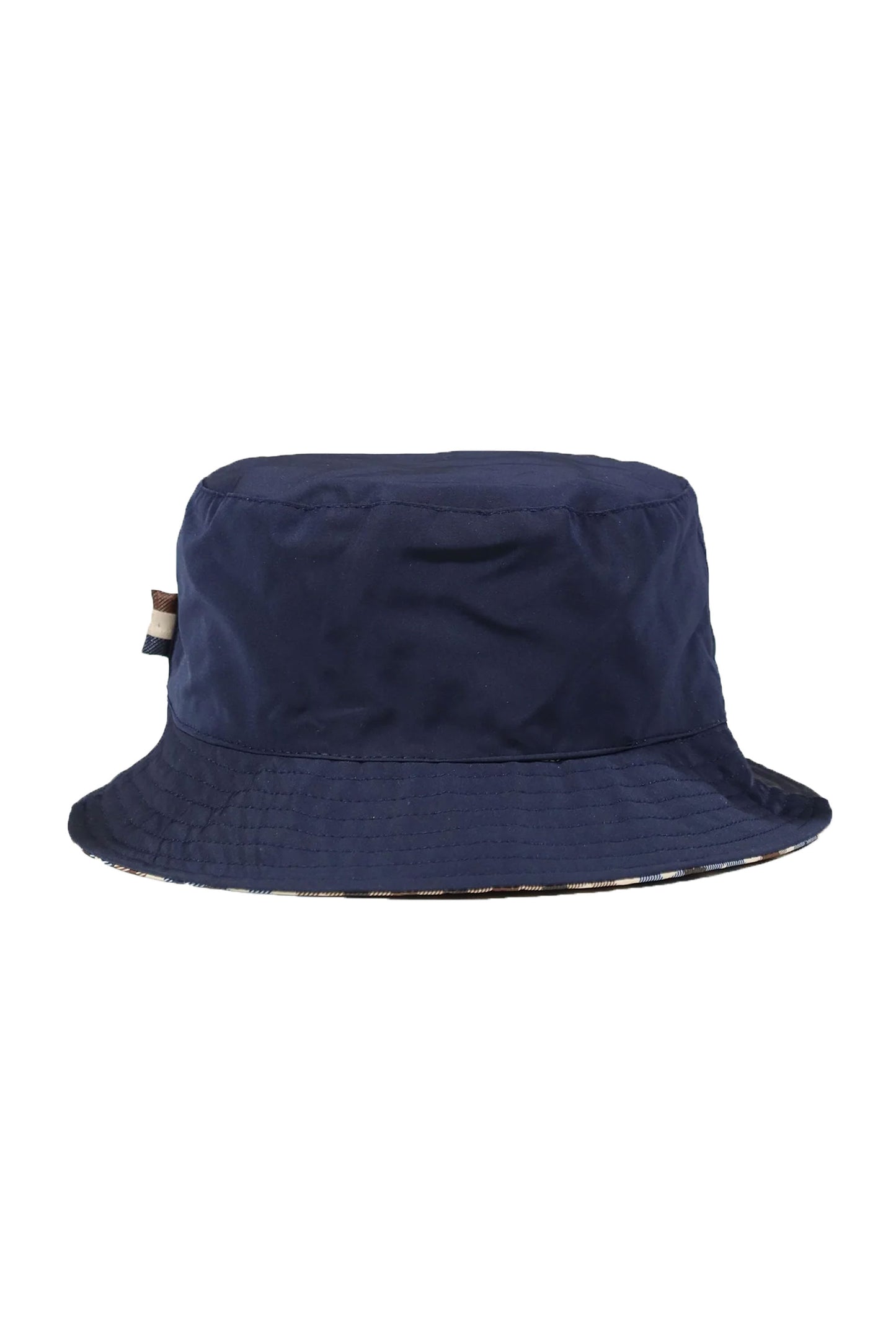 Aquascutum Iconic Reversible Bucket Hat Club Check/Navy