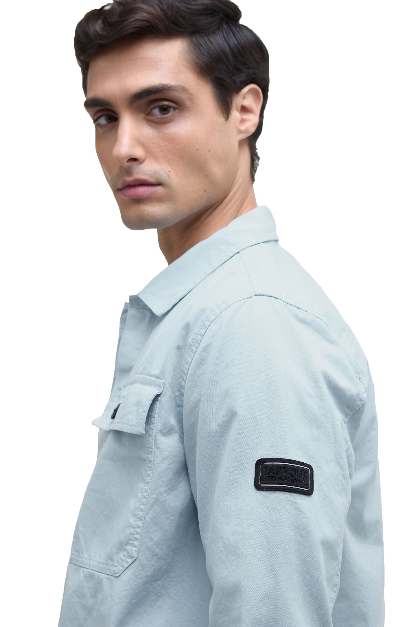 BARBOUR INTERNATIONAL ARLO OVERSHIRT HERITAGE BLUE