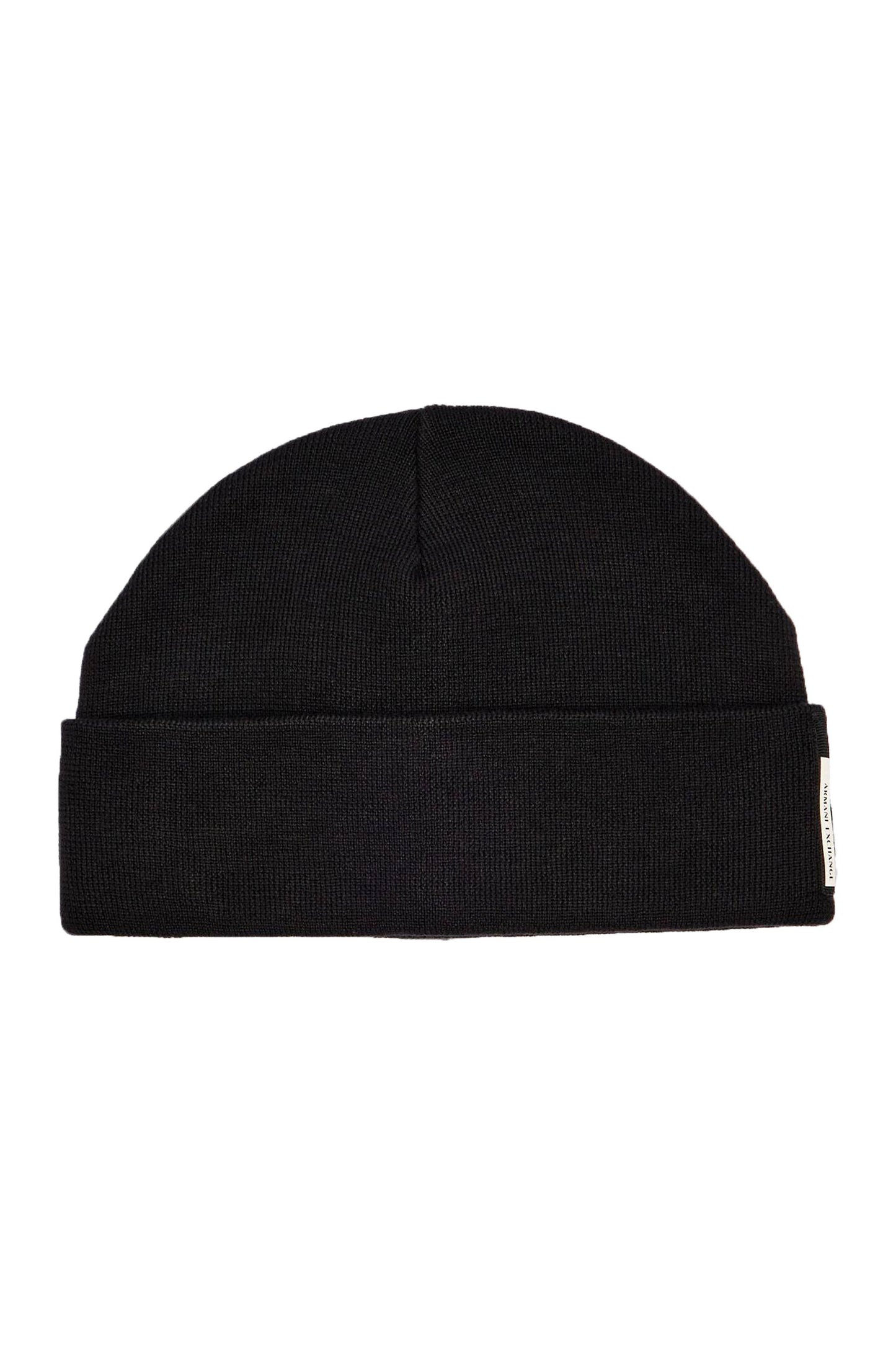 Armani Exchange Beanie Hat Black