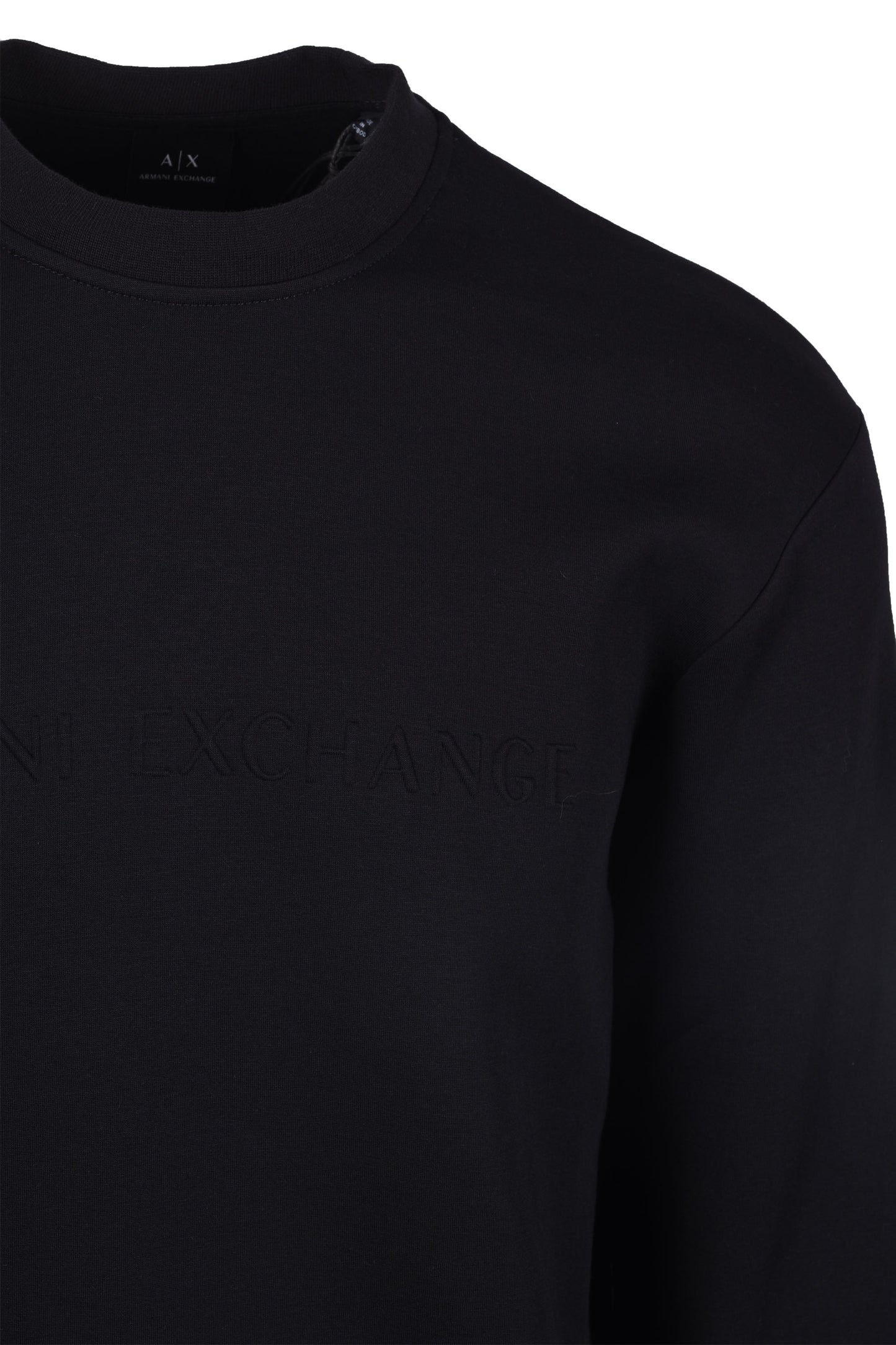 Giorgio Armani Jersey Girocollo Felpa Nero