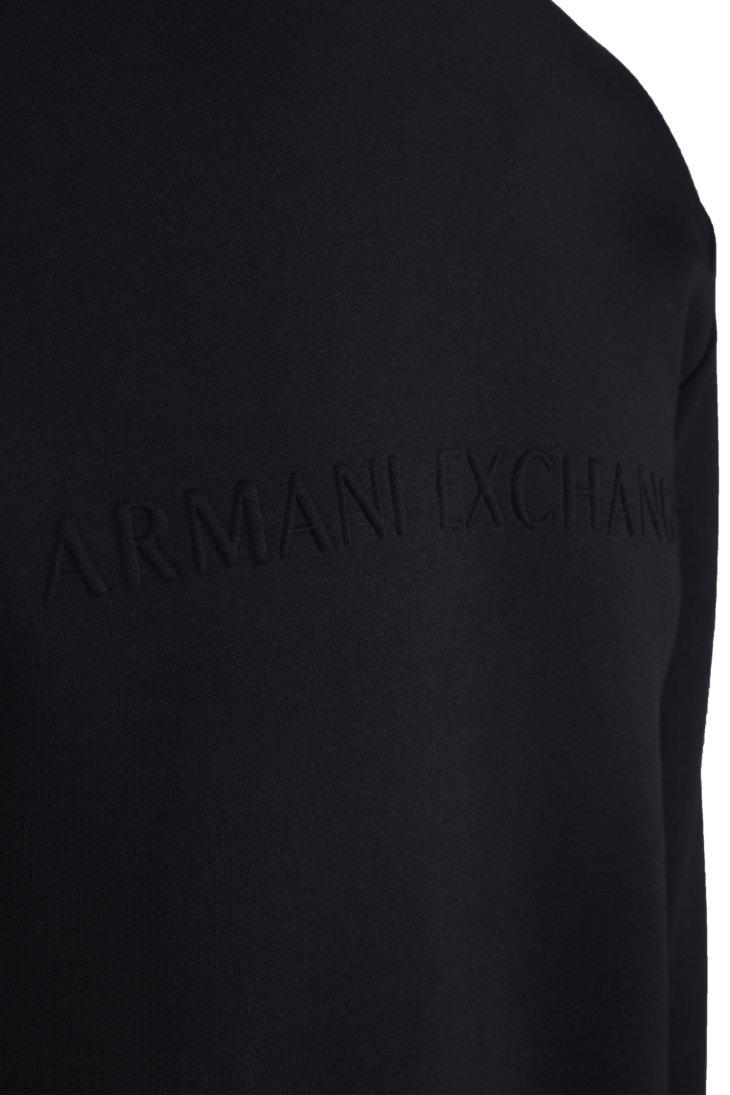 Giorgio Armani Jersey Girocollo Felpa Nero