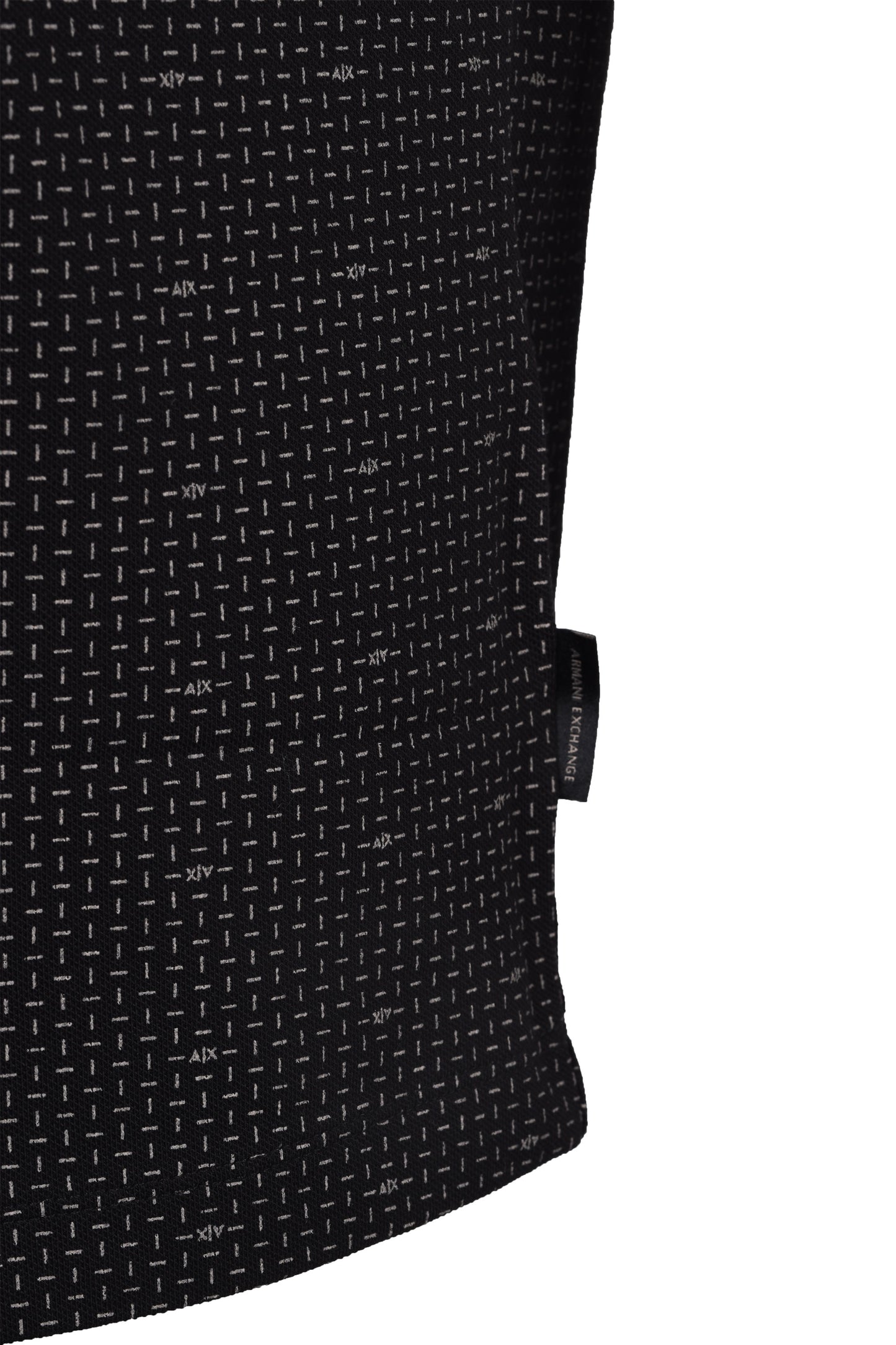 Armani Exchange Polo Shirt Black/Pattern