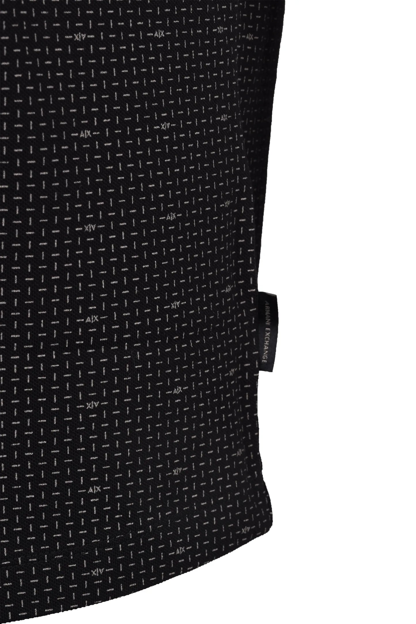 Armani Exchange Polo Shirt Black/Pattern Armani Exchange