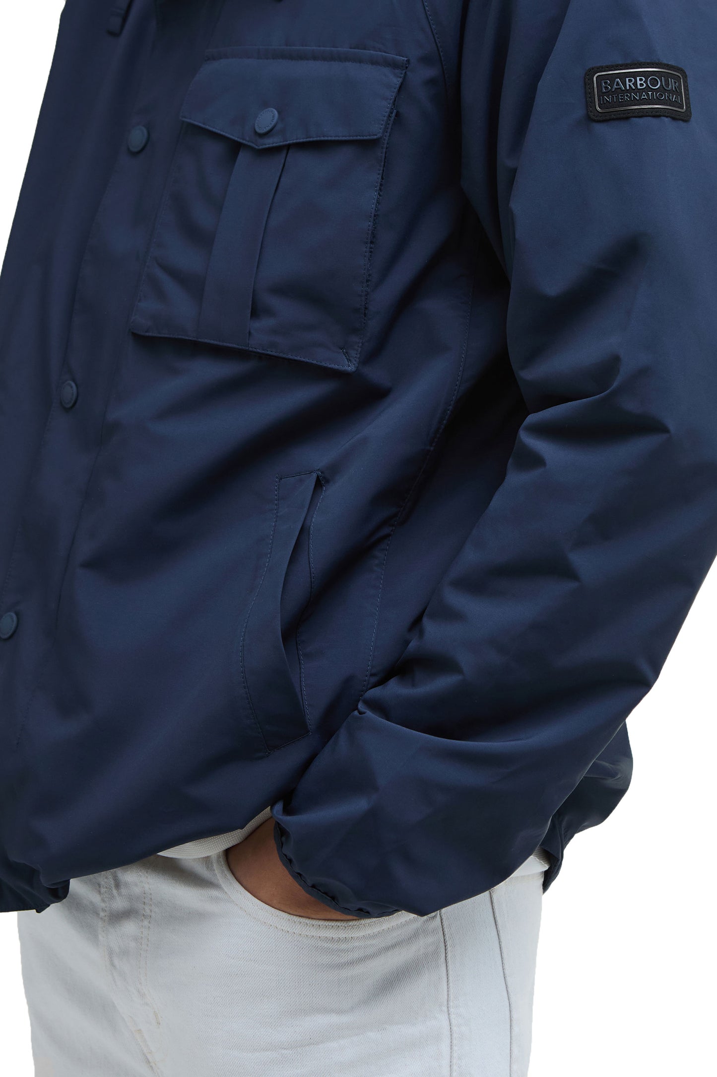 Barbour International Ashkirk Showerpoof Jacket Navy