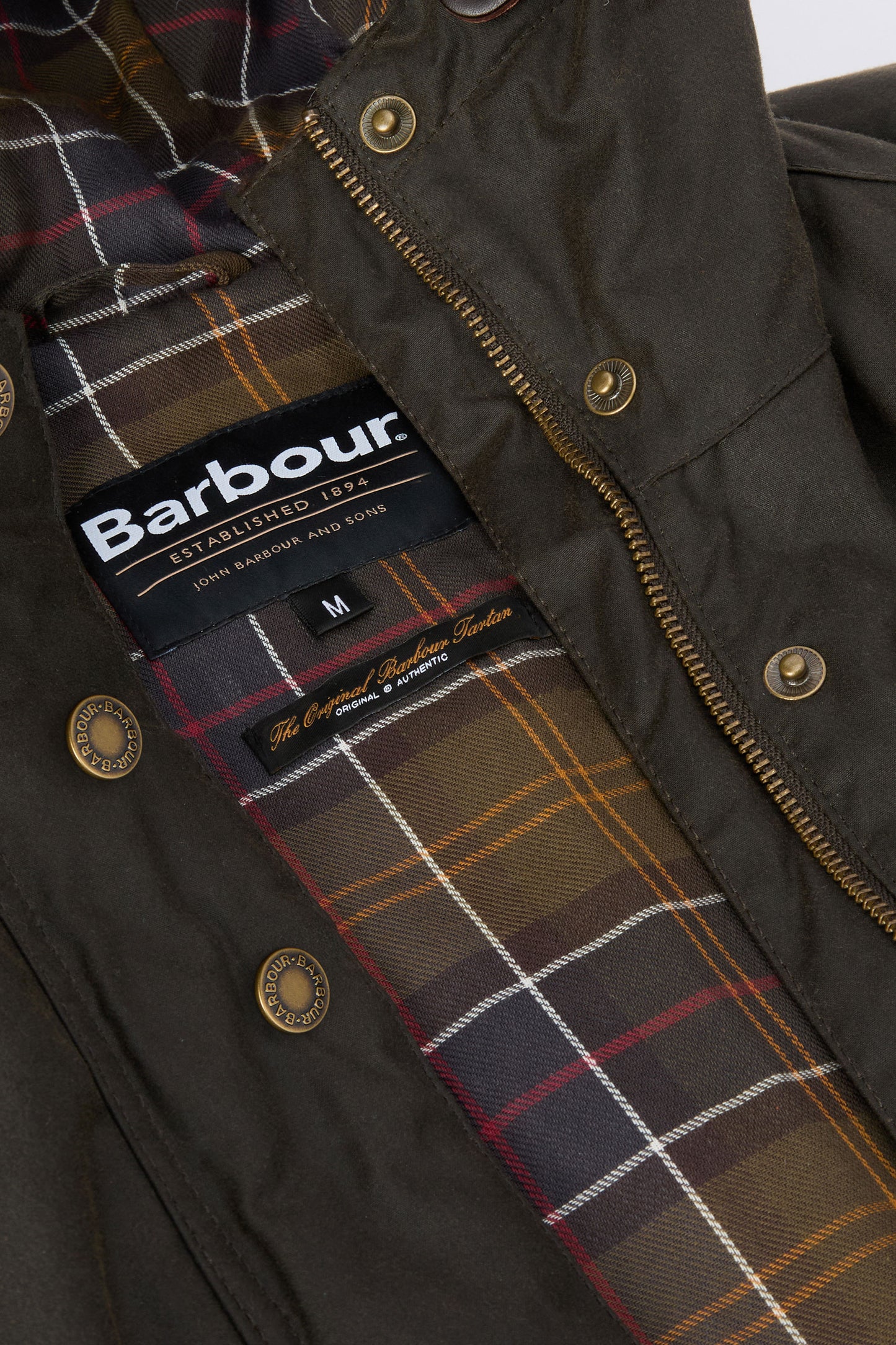 BARBOUR BEDALE PARKA OLIVE