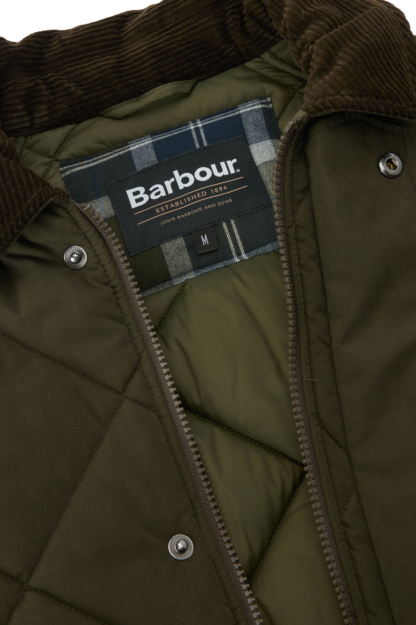 BARBOUR BEDALE QUILT JACKET OLIVE