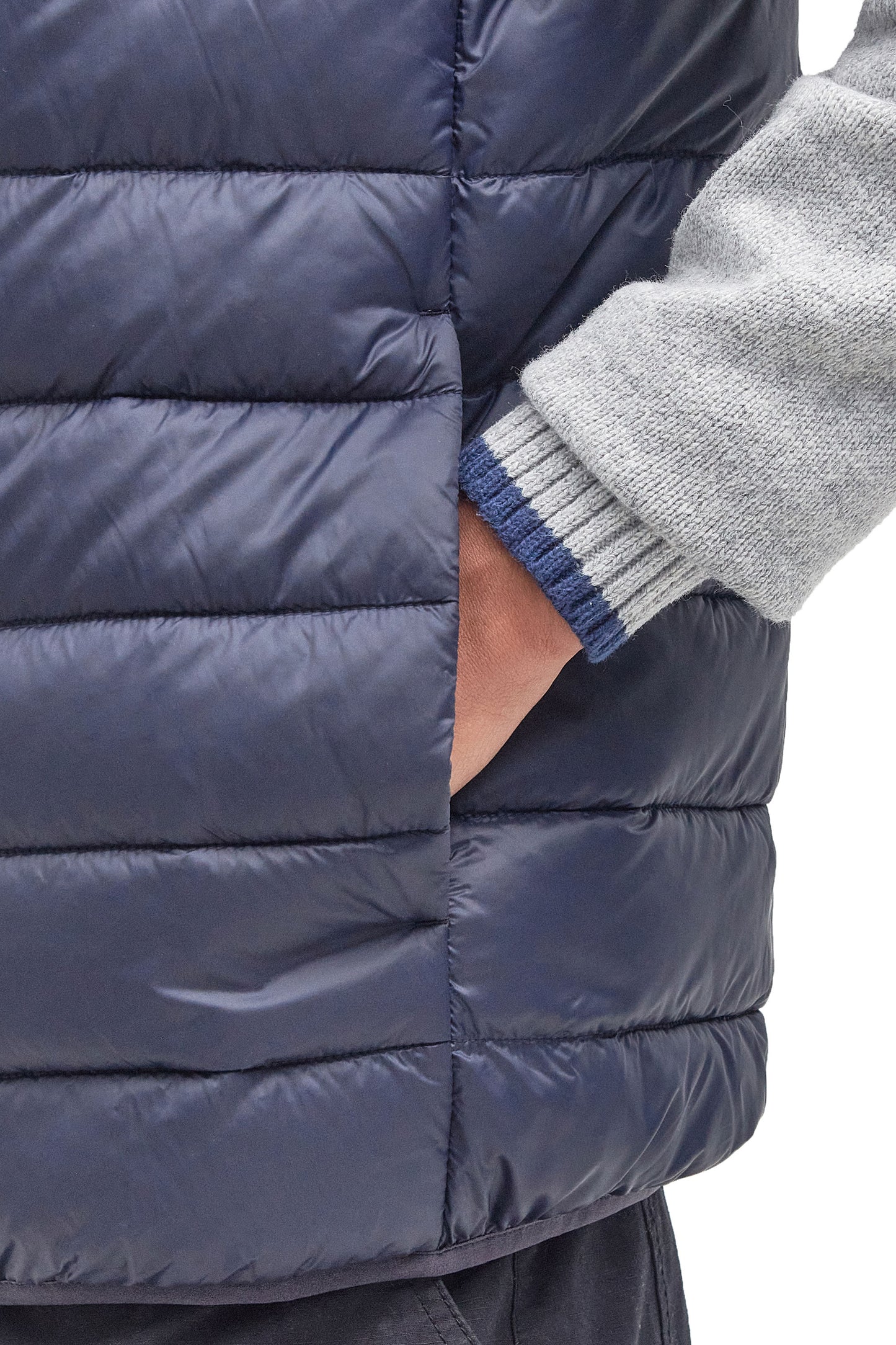 BARBOUR BRETBY QUILTED GILET NAVY