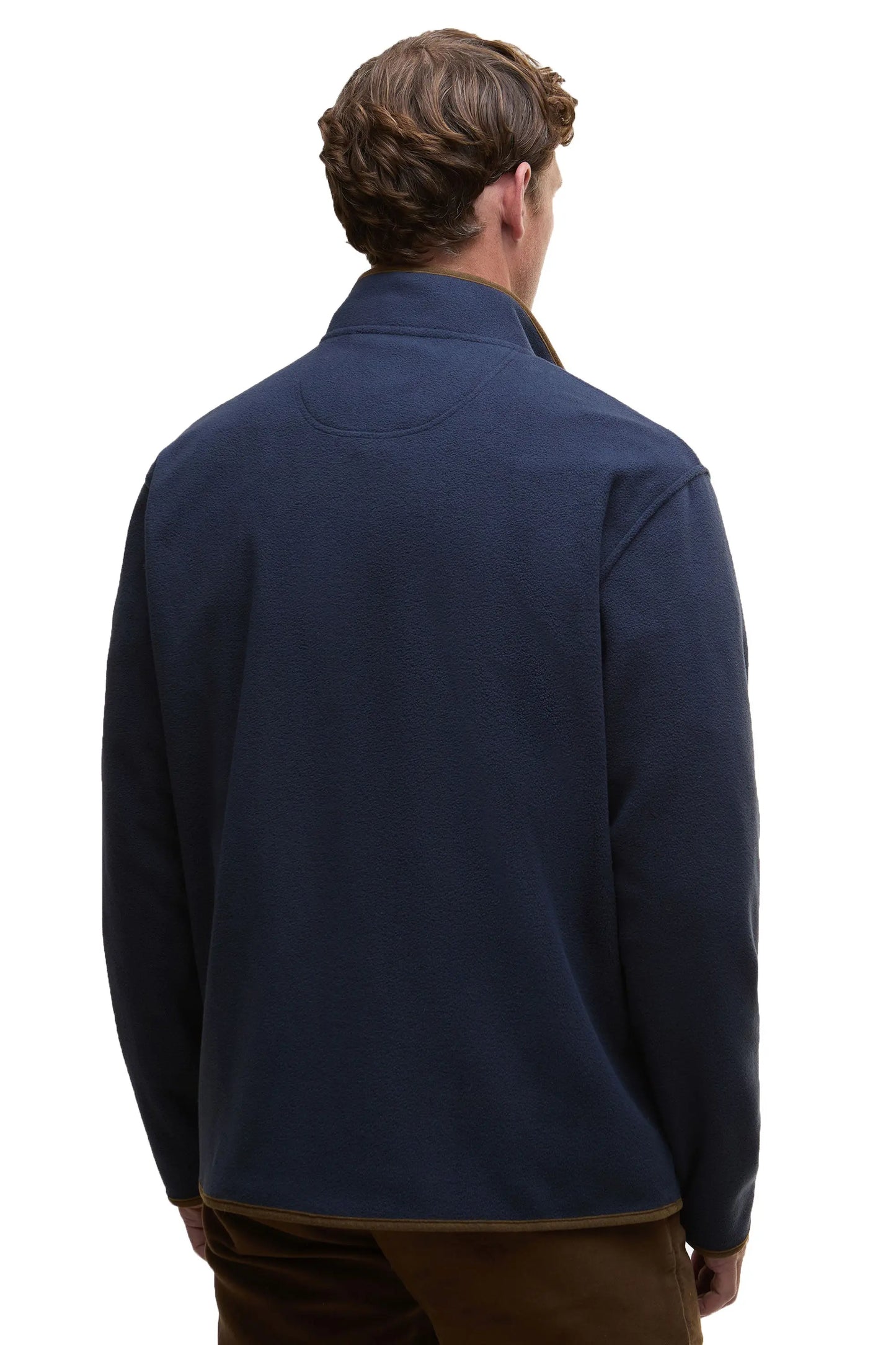 BARBOUR HARWOOD ZIP THROUGH FLEECE NAVY Barbour