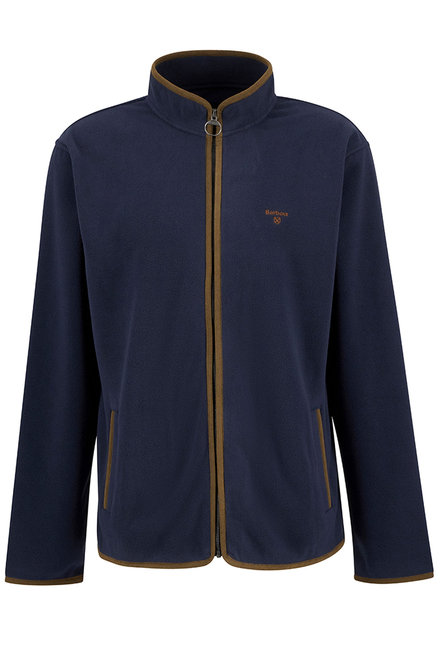 BARBOUR HARWOOD ZIP THROUGH FLEECE NAVY
