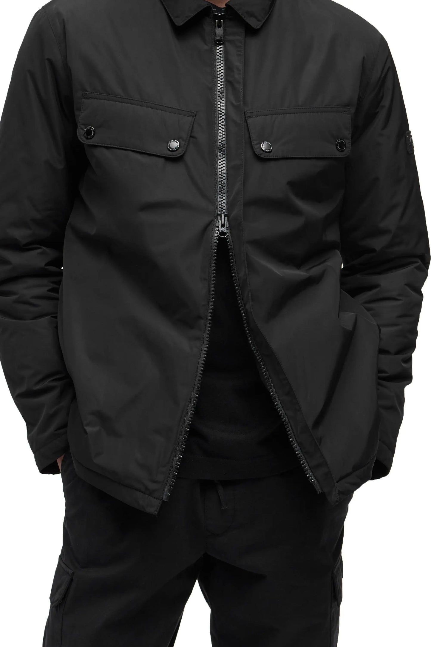 BARBOUR INTERNATIONAL PADDED ARIEL JACKET BLACK Barbour International