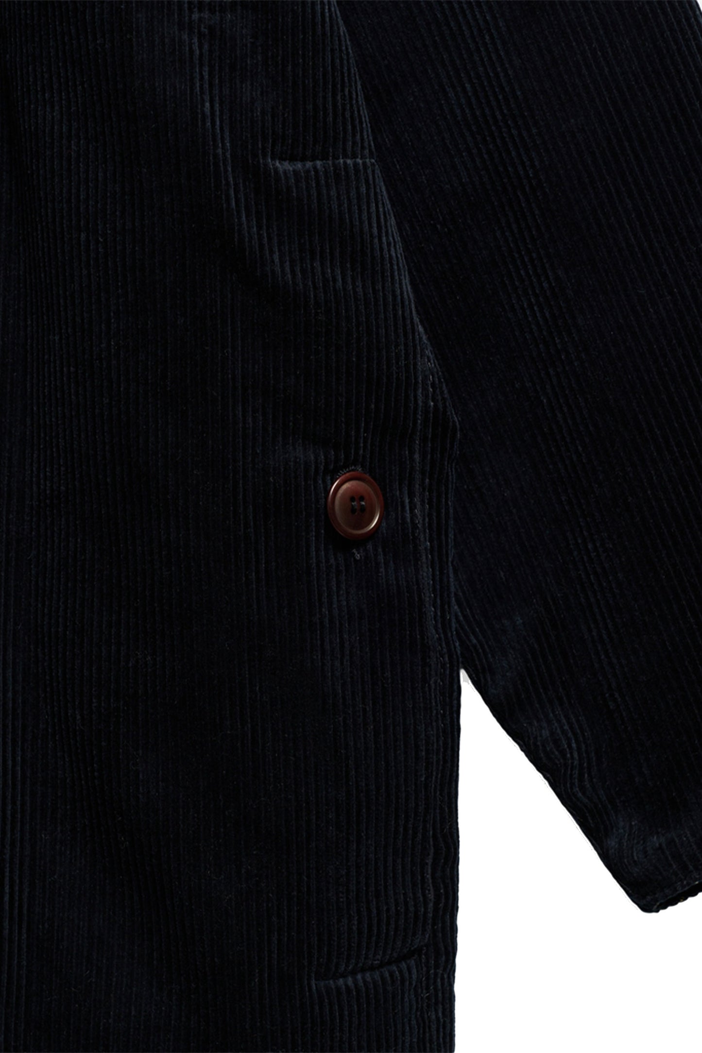 BARBOUR X PAUL SMITH CORD BEAUFORT JACKET DARK NAVY Barbour Michael Stewart Menswear Jackets