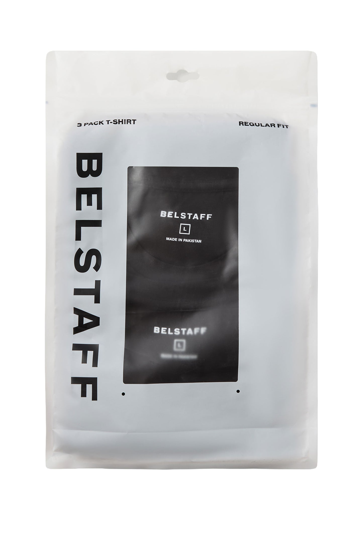 BELSTAFF 3 PACK T-SHIRT BLACK Belstaff Michael Stewart Menswear T-Shirts