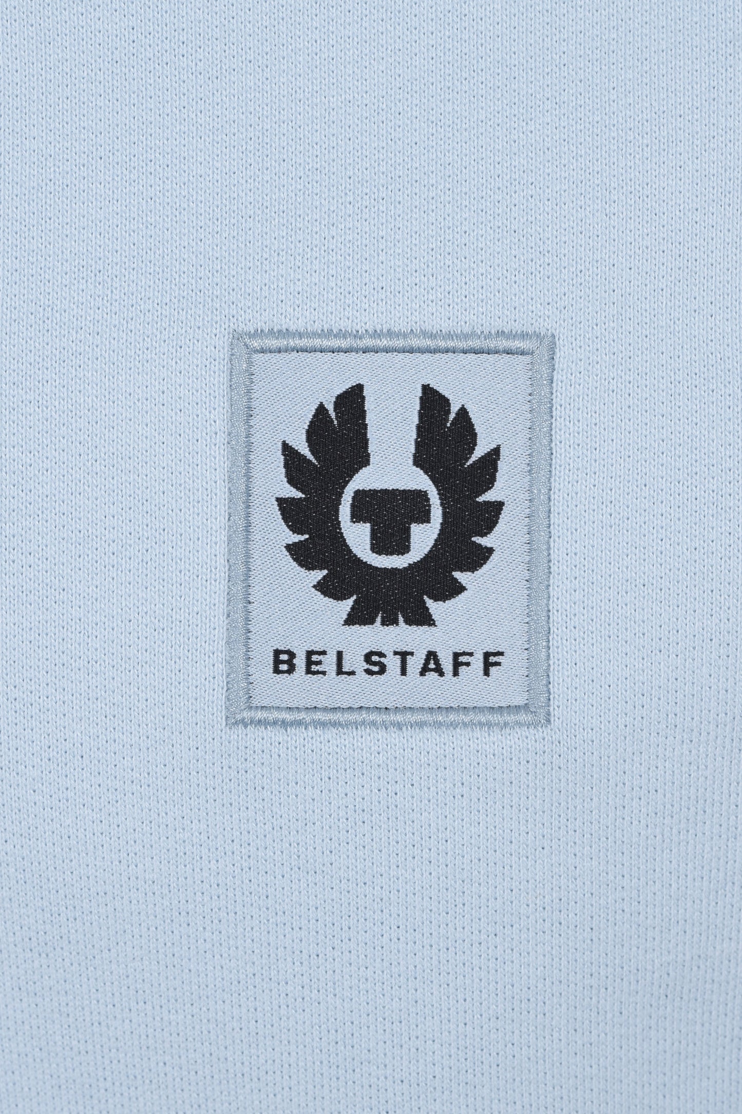 BELSTAFF HALF ZIP SWEATSHIRT SKY BLUE