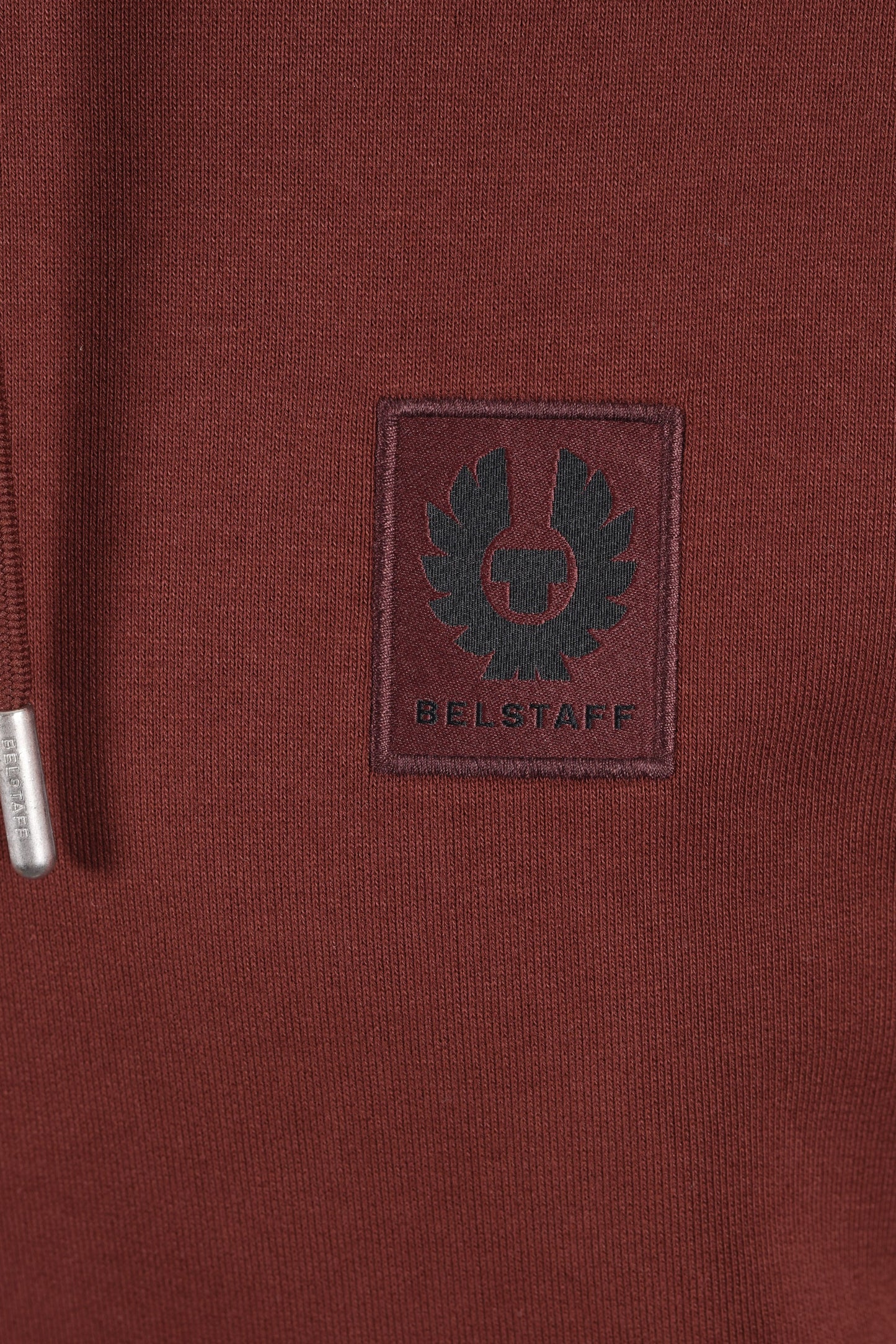 BELSTAFF HOODIE OXBLOOD Belstaff Michael Stewart Menswear Sweatshirts & Hoodies
