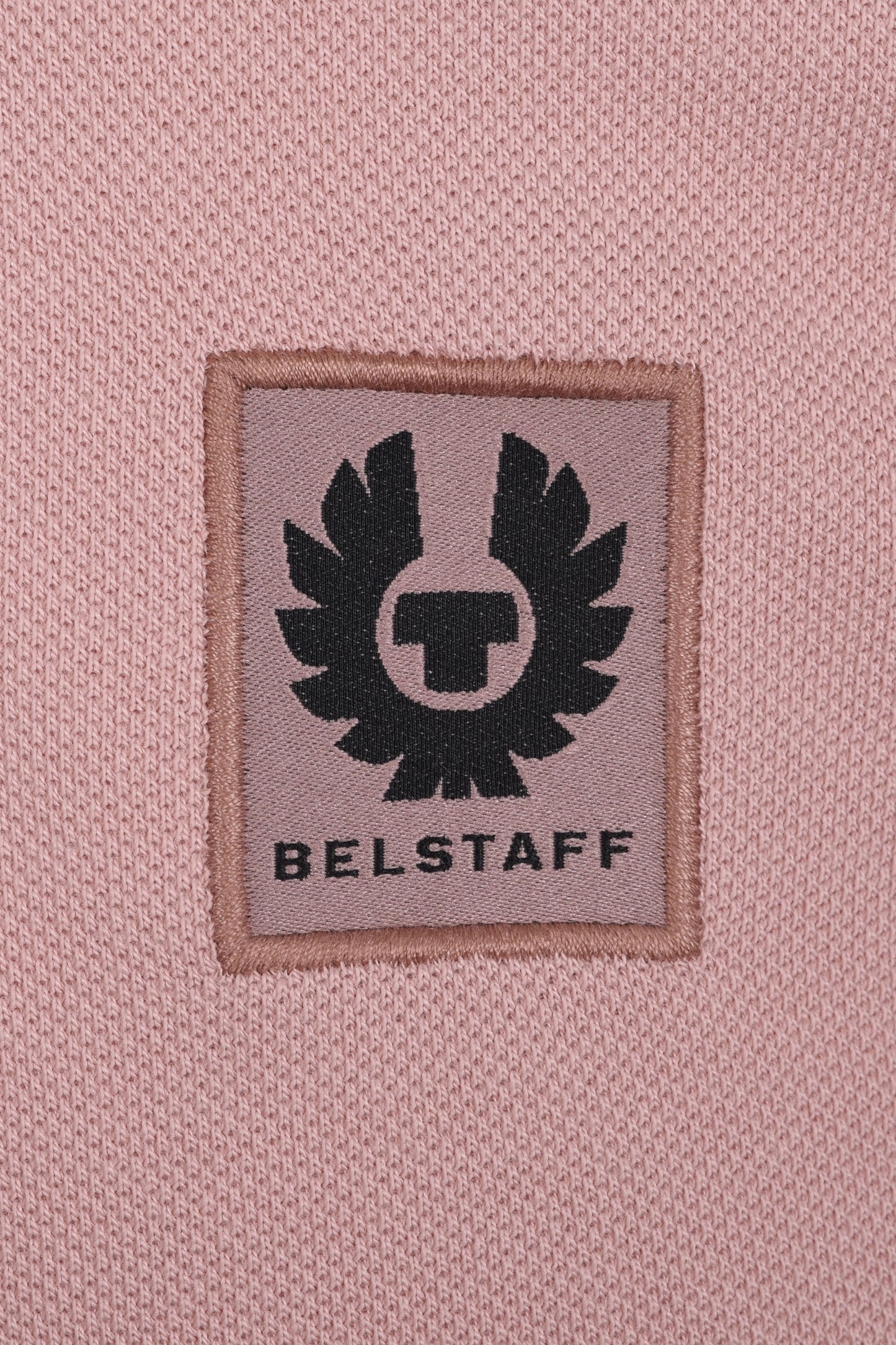 BELSTAFF SHORT SLEEVE POLO SHIRT DUSK PINK