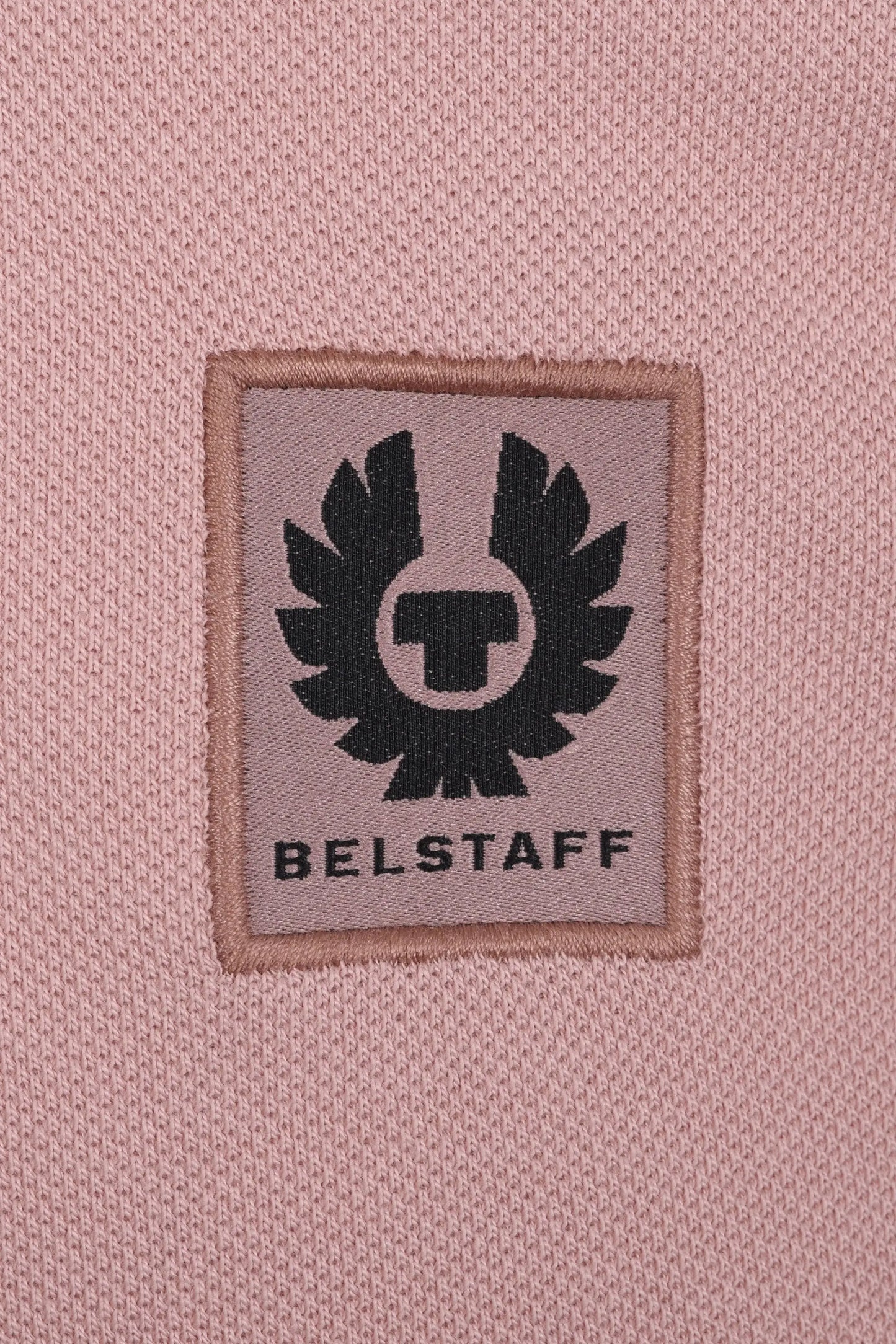 BELSTAFF SHORT SLEEVE POLO SHIRT DUSK PINK Belstaff