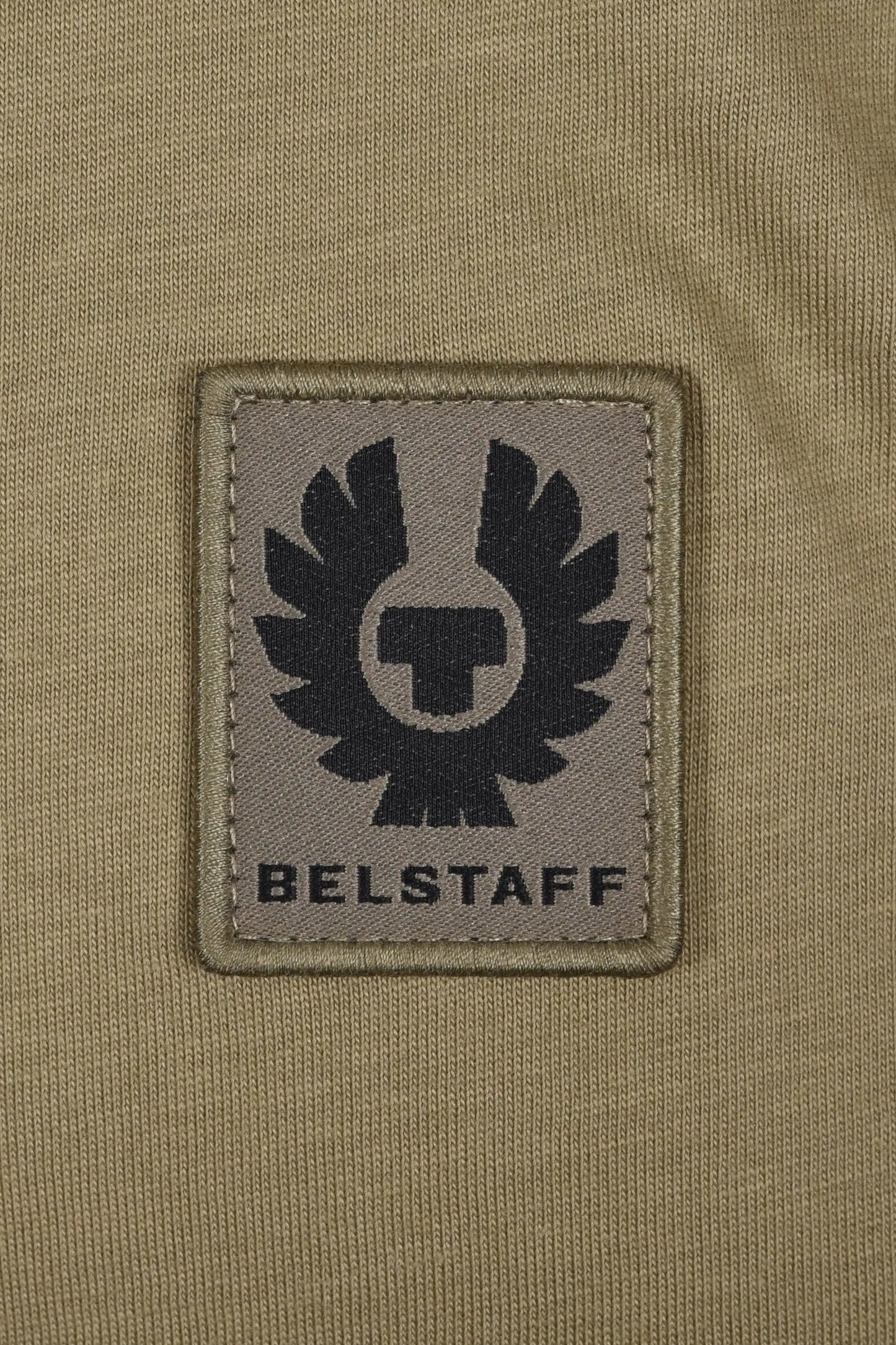 BELSTAFF SHORT SLEEVED T-SHIRT FATIGUE GREEN Belstaff