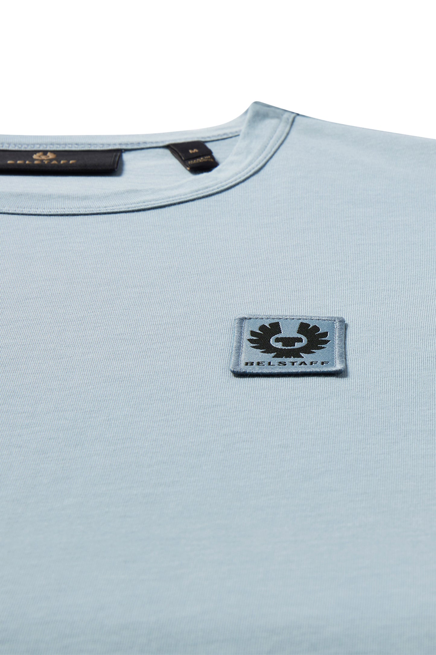 BELSTAFF T-SHIRT MIST BLUE Belstaff Michael Stewart Menswear T-Shirts