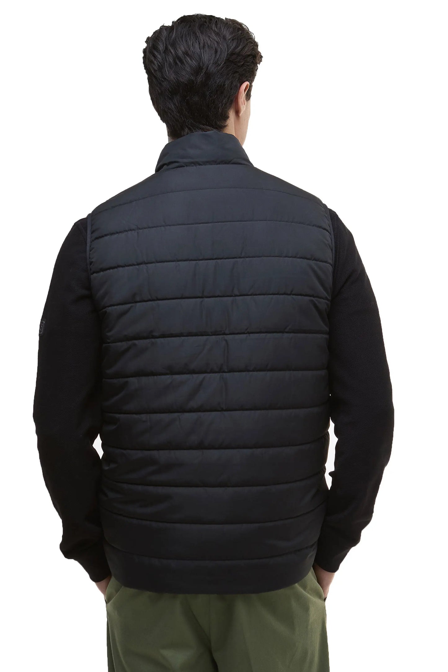 BARBOUR INTERNATIONAL ALDON GILET BLACK Barbour International