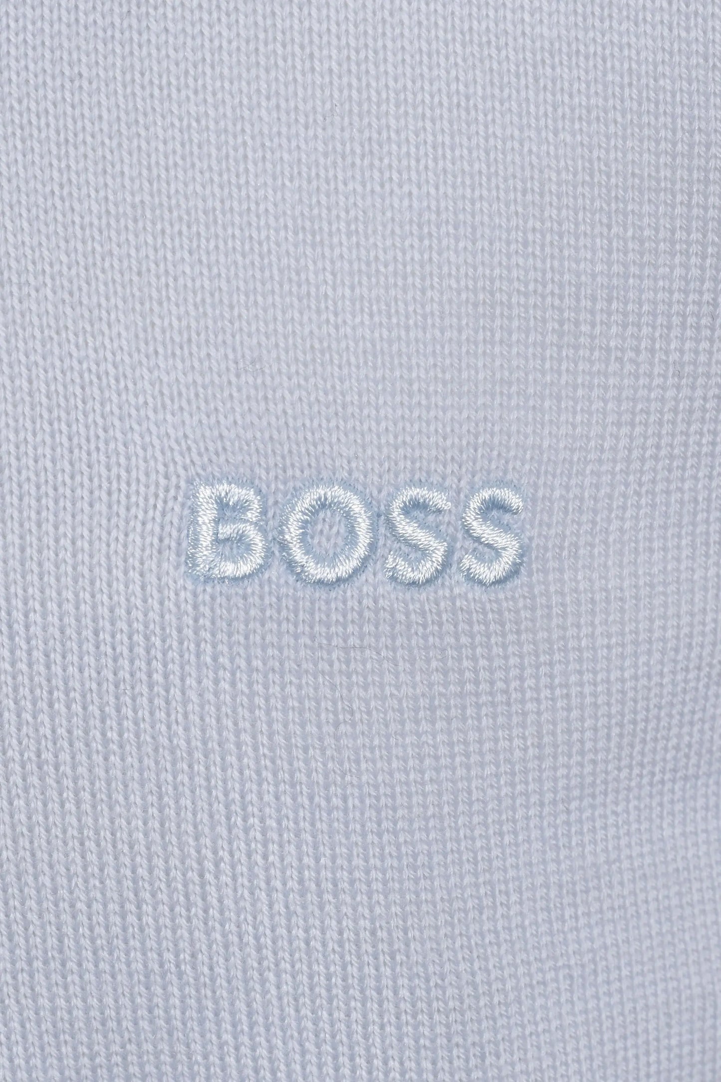 BOSS BLACK BONO-L LONG SLEEVED SHIRT POLO OPEN BLUE Boss Black