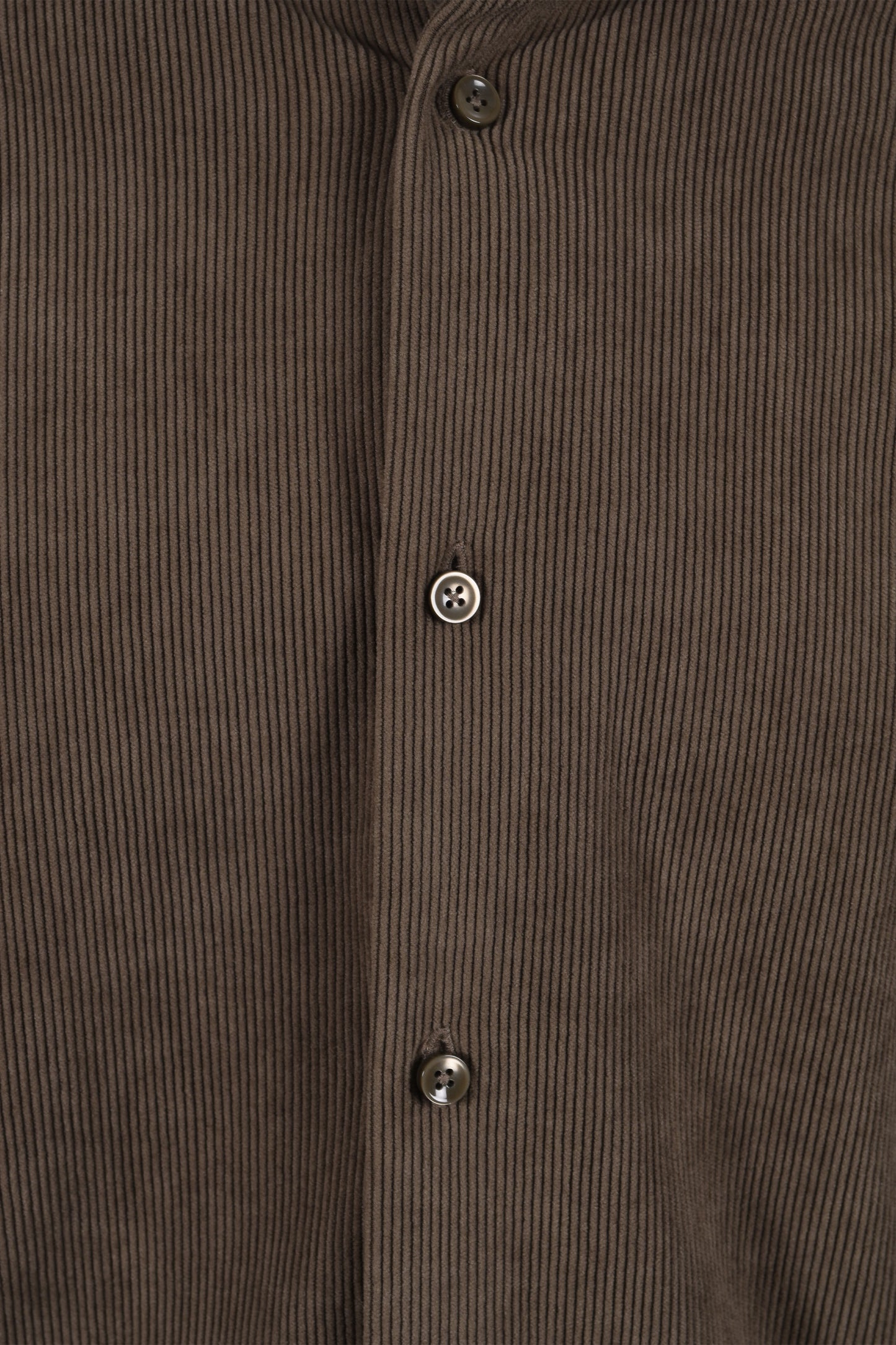 BOSS BLACK KENT CORDUROY SHIRT OPEN BROWN
