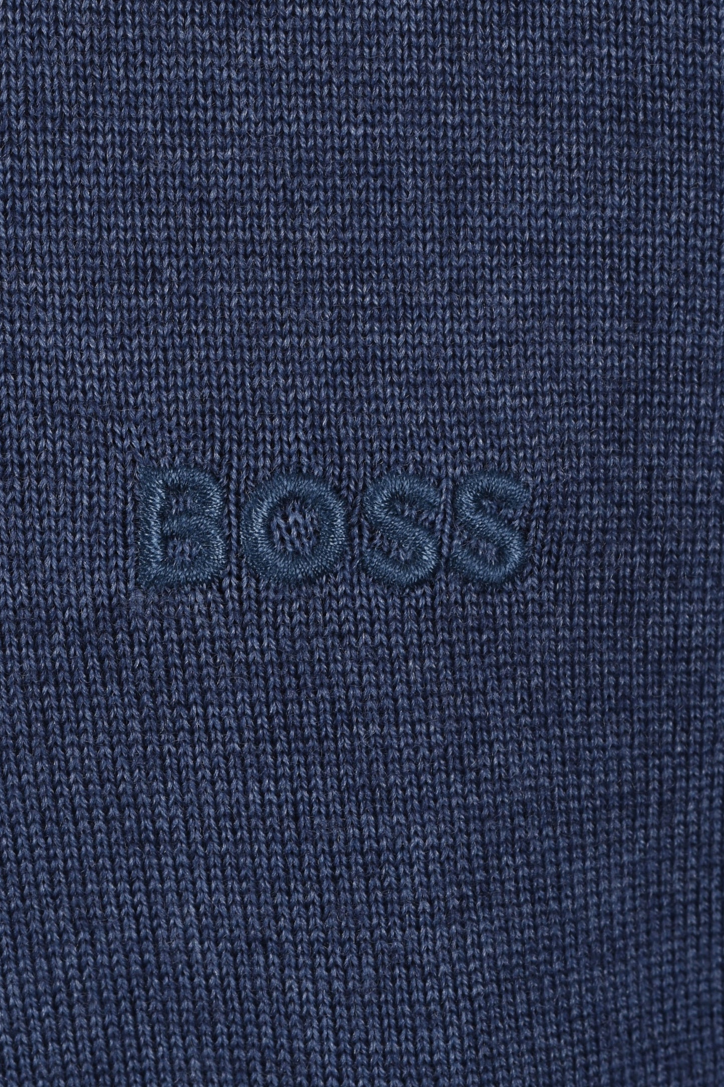 BOSS ORANGE ASTEFO KNITWEAR OPEN BLUE