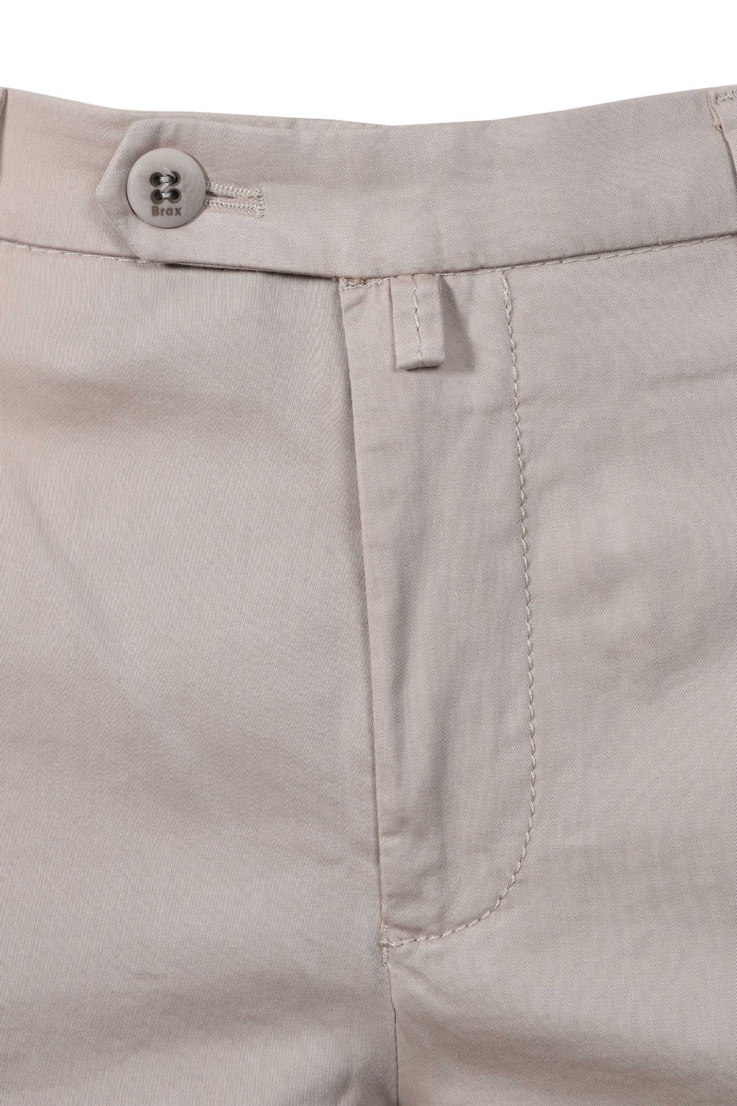 BRAX SILVIO COTTON CHINO STONE