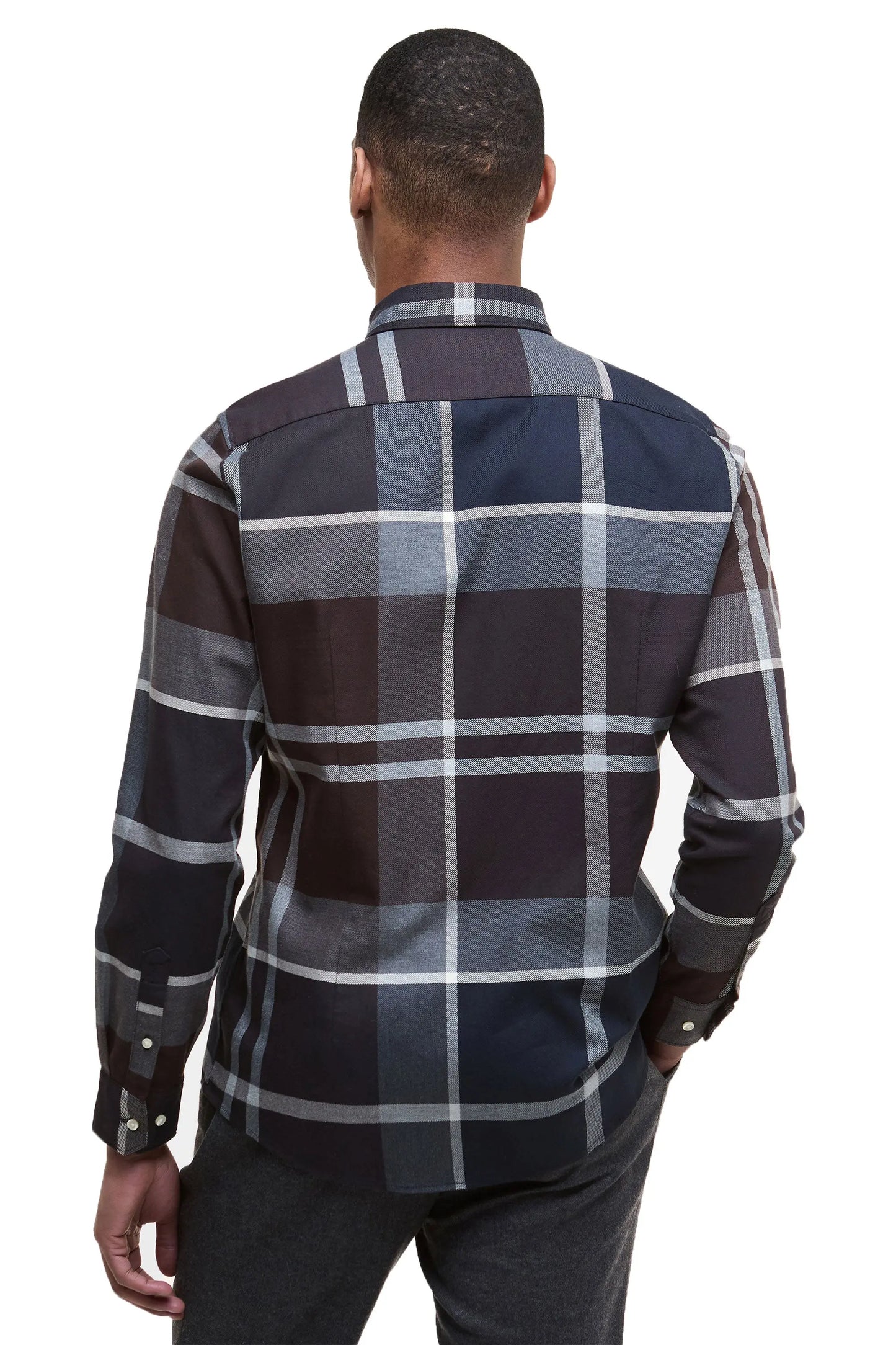 Barbour Dunoon Shirt Midnight Oak Barbour