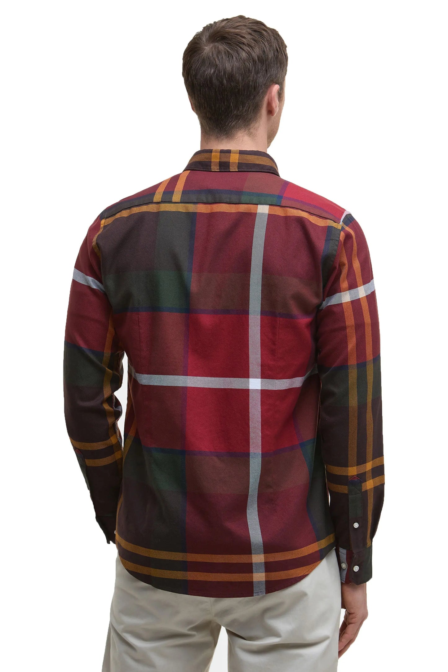 Barbour Dunoon Shirt Winterberry Tartan Barbour