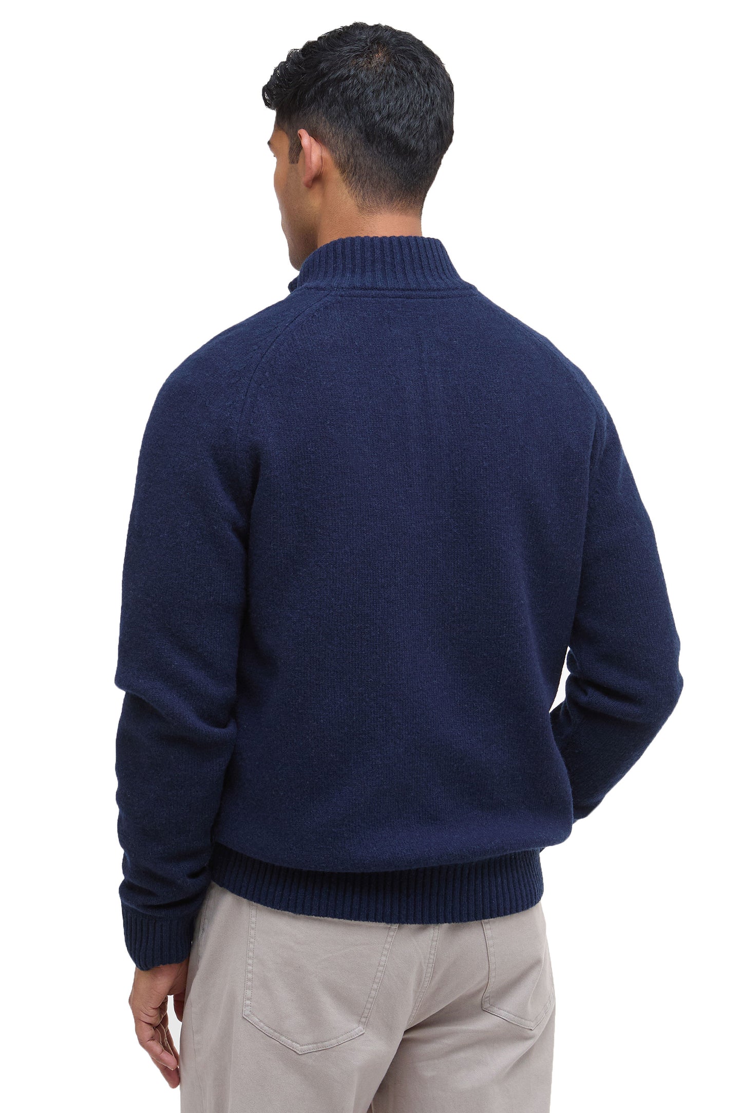 Barbour Grangetown Half Zip Sweatshirt Navy