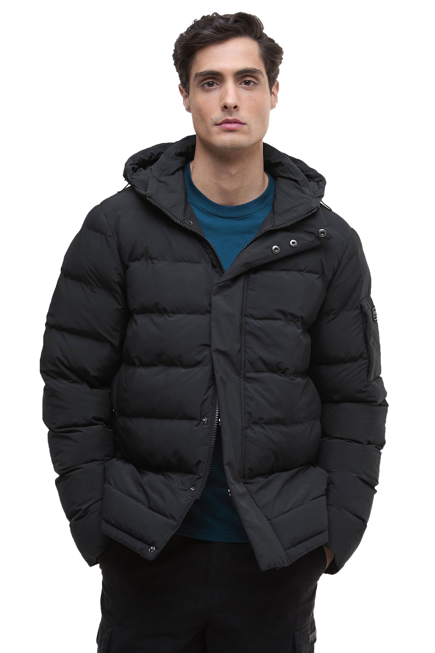 Barbour International Daleson Puffer Black