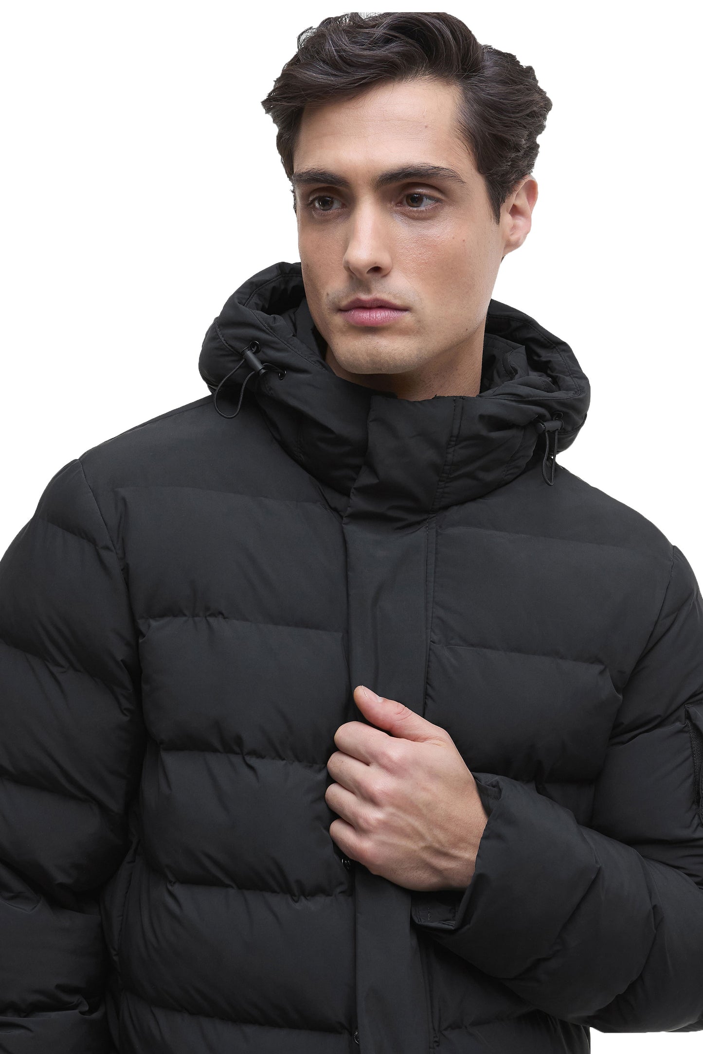 Barbour International Daleson Puffer Black