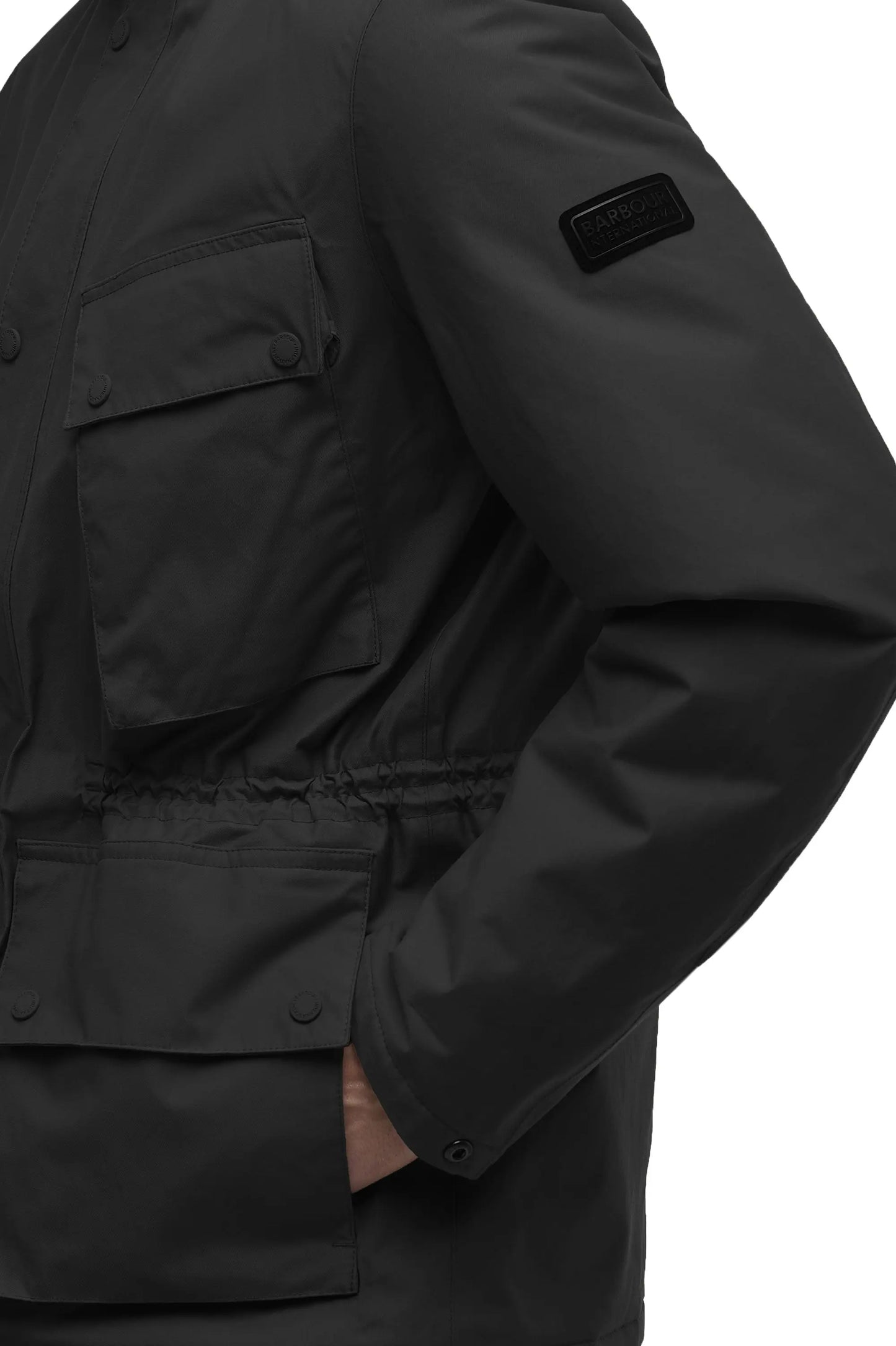 Barbour International Endley Waterproof Jacket Black Barbour International