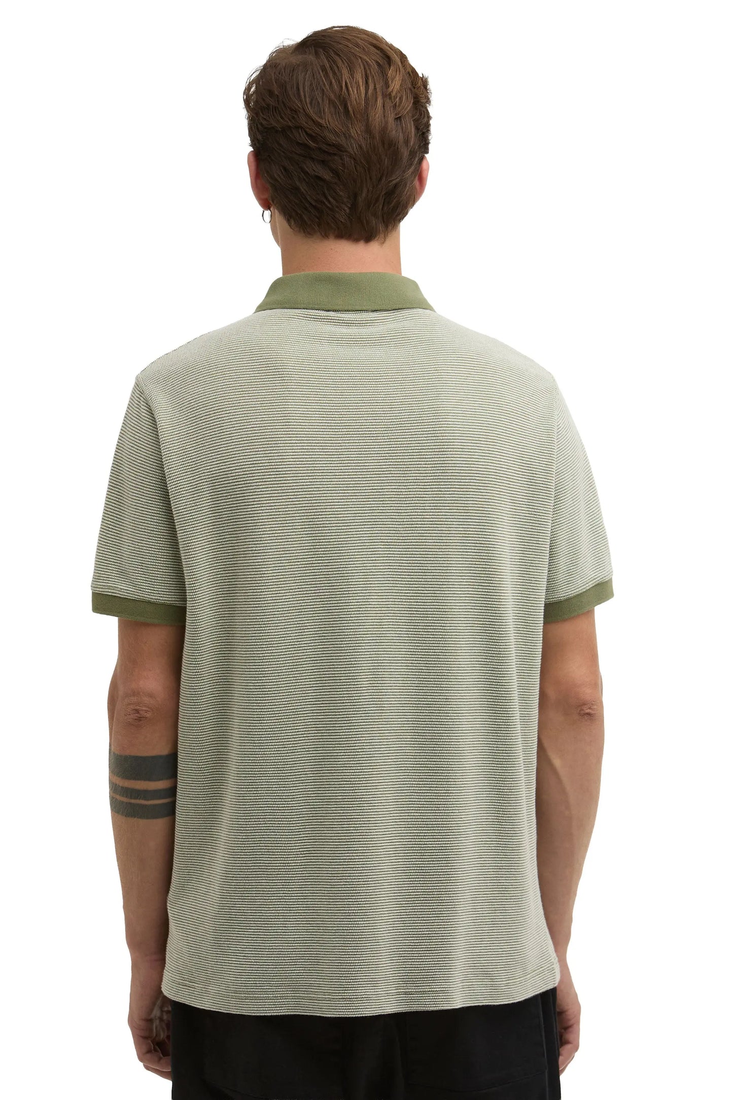 Barbour International HALLS POLO BURNT OLIVE Barbour International